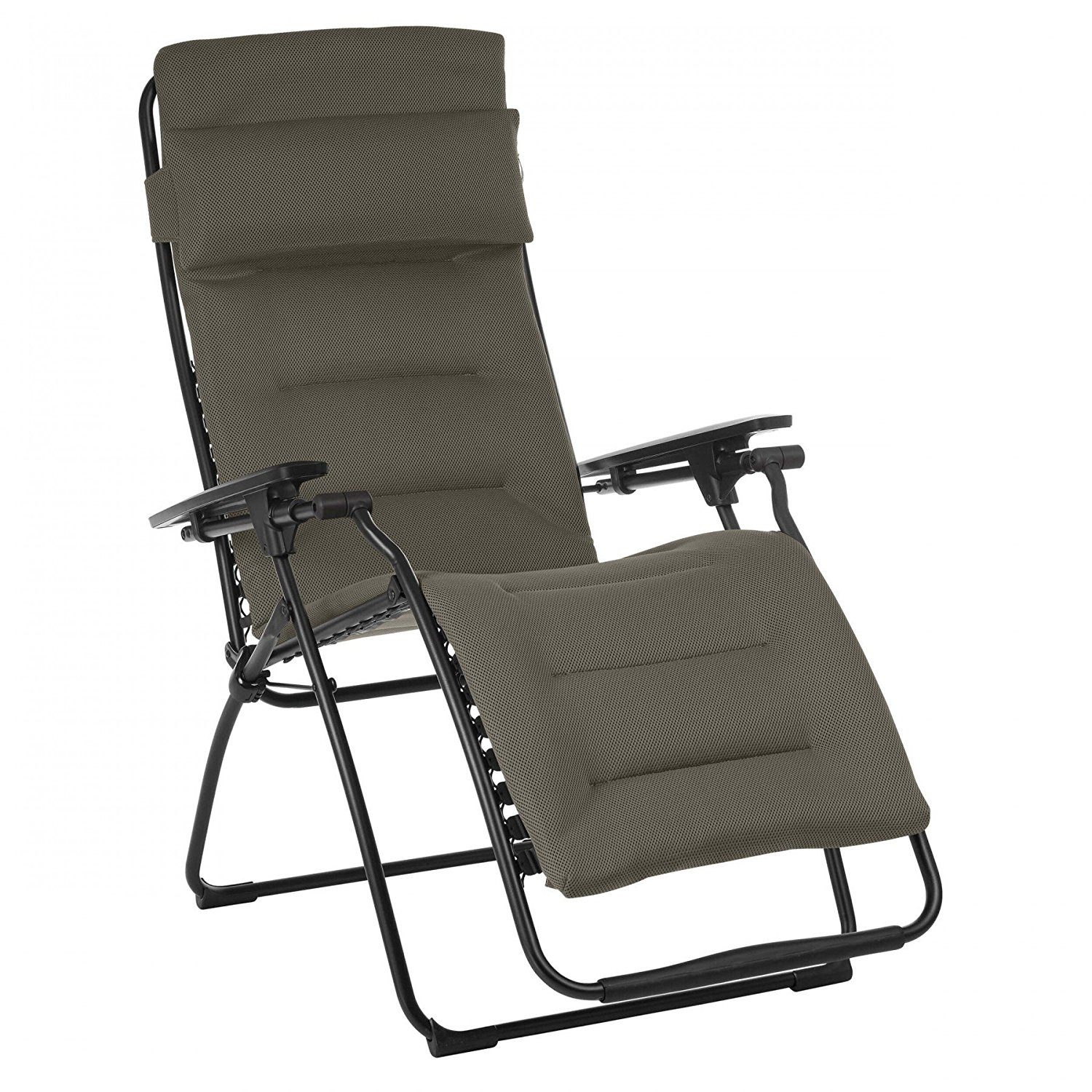 Lafuma Relaxsessel Lafuma Futura Relaxliege AirComfort Taupe Braun