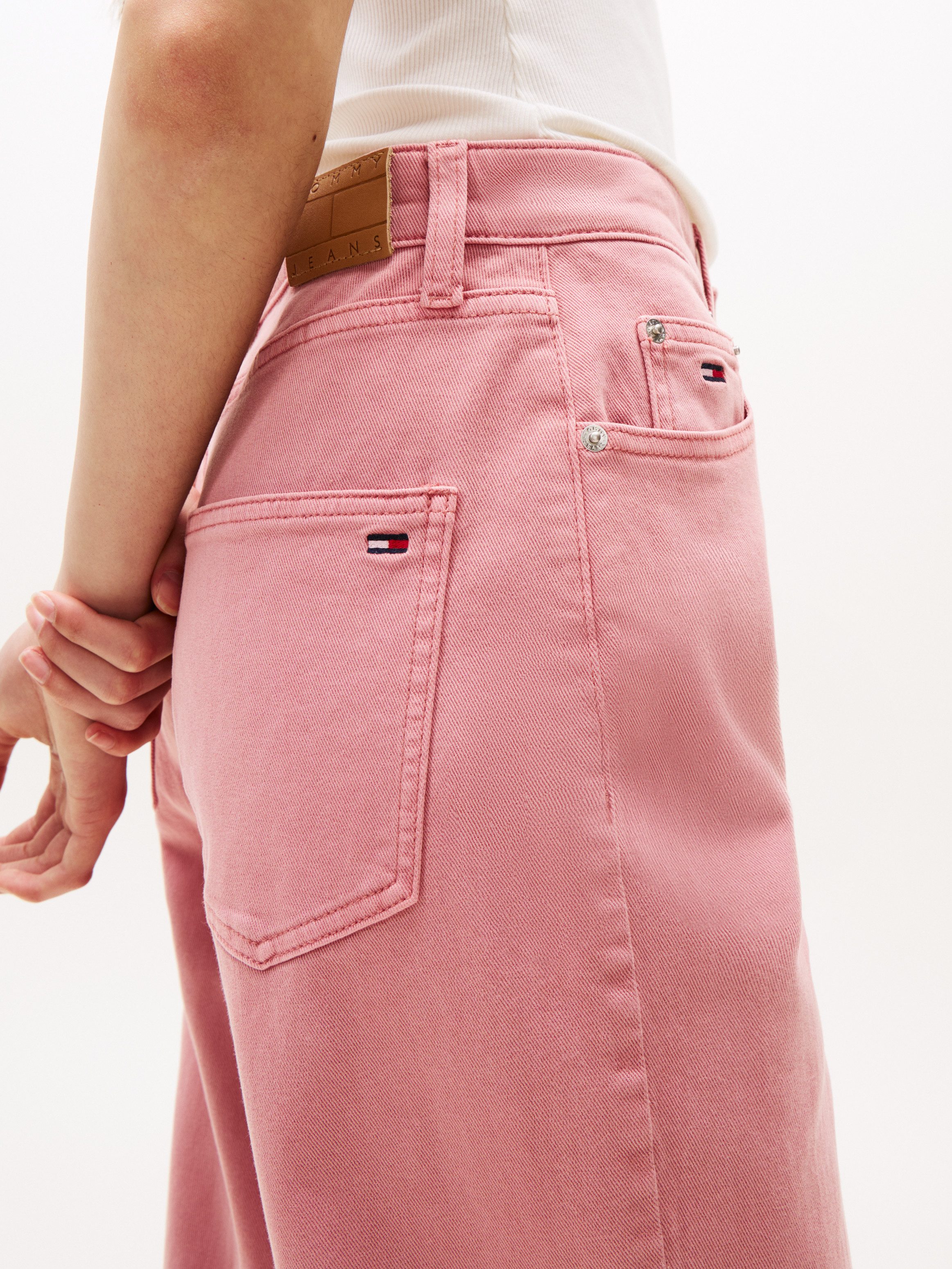 Tommy Jeans Straight-Jeans LAYLA HR SLIM STR in Knöchellänge