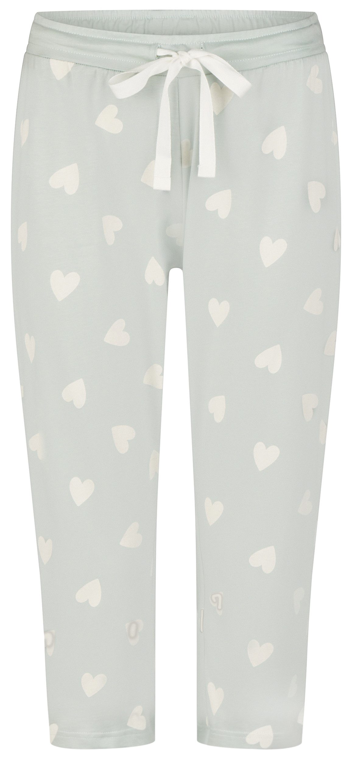 Damencaprihose Baumwolle - Weiche Lounge Hose Mit Elastischer Taille