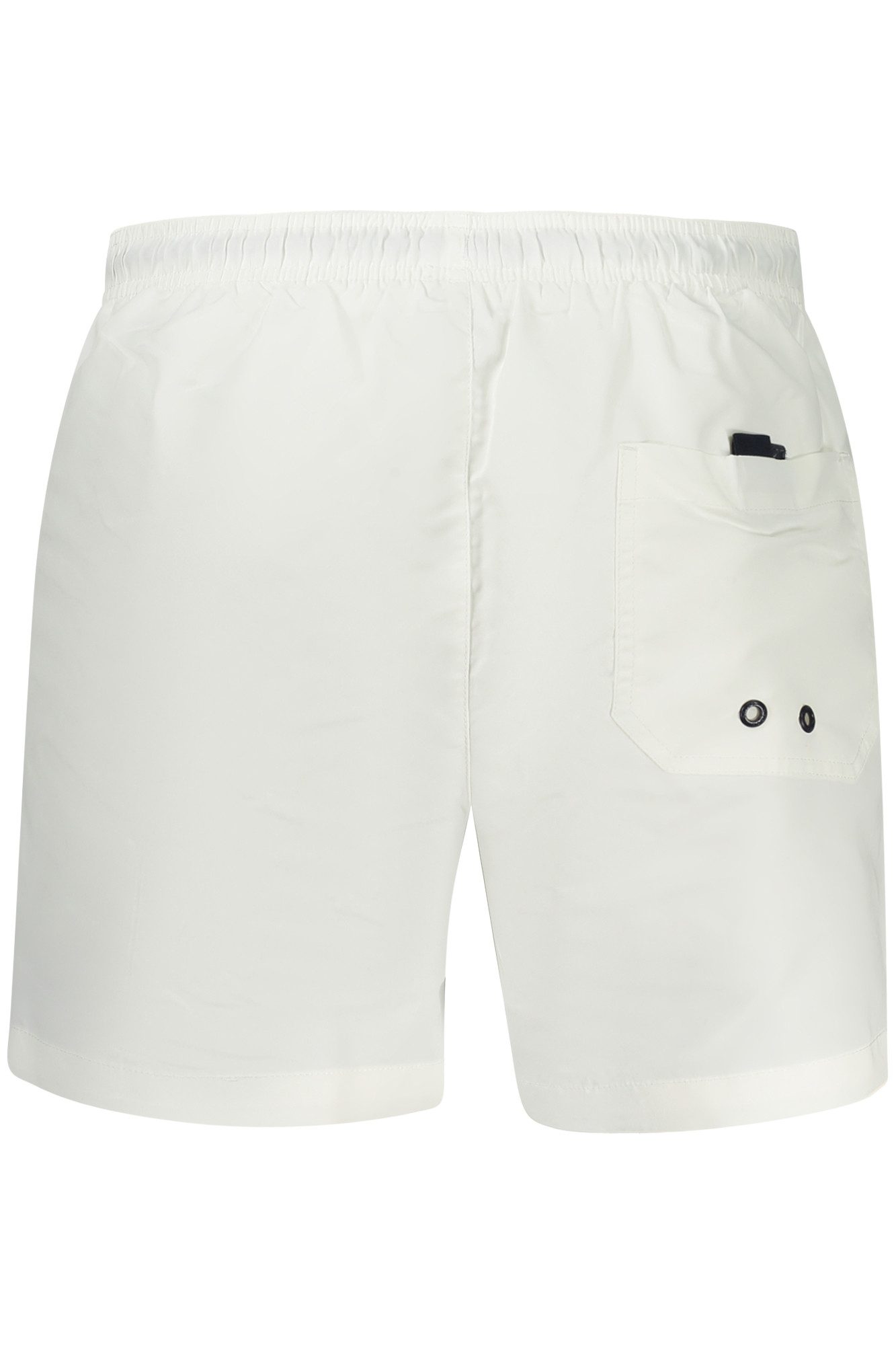 North Sails Badeshorts Weiße Herren-Badeshorts mit elastischem Bund und Kordelzug