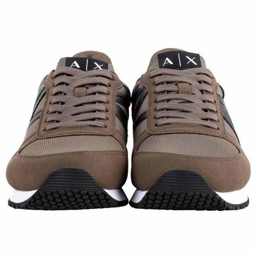 ARMANI EXCHANGE Herren Sneaker Low - Schnür-Schuh, Retro, Logo Sneaker