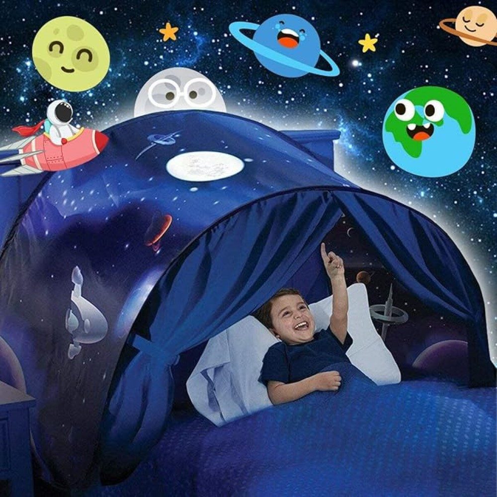 LA CUTE Bettzelt Magisches Sternenzelt über dem Bett für Kinder, Universum- günstig online kaufen