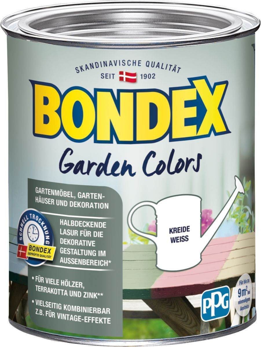 Bondex Wetterschutzfarbe BONDEX Garden Colors halbdeckende Farbe, leichte Verarbeitung, strapaz