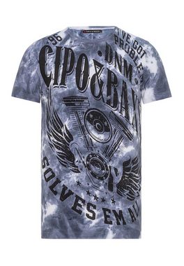 Cipo & Baxx T-Shirt mit coolen Prints