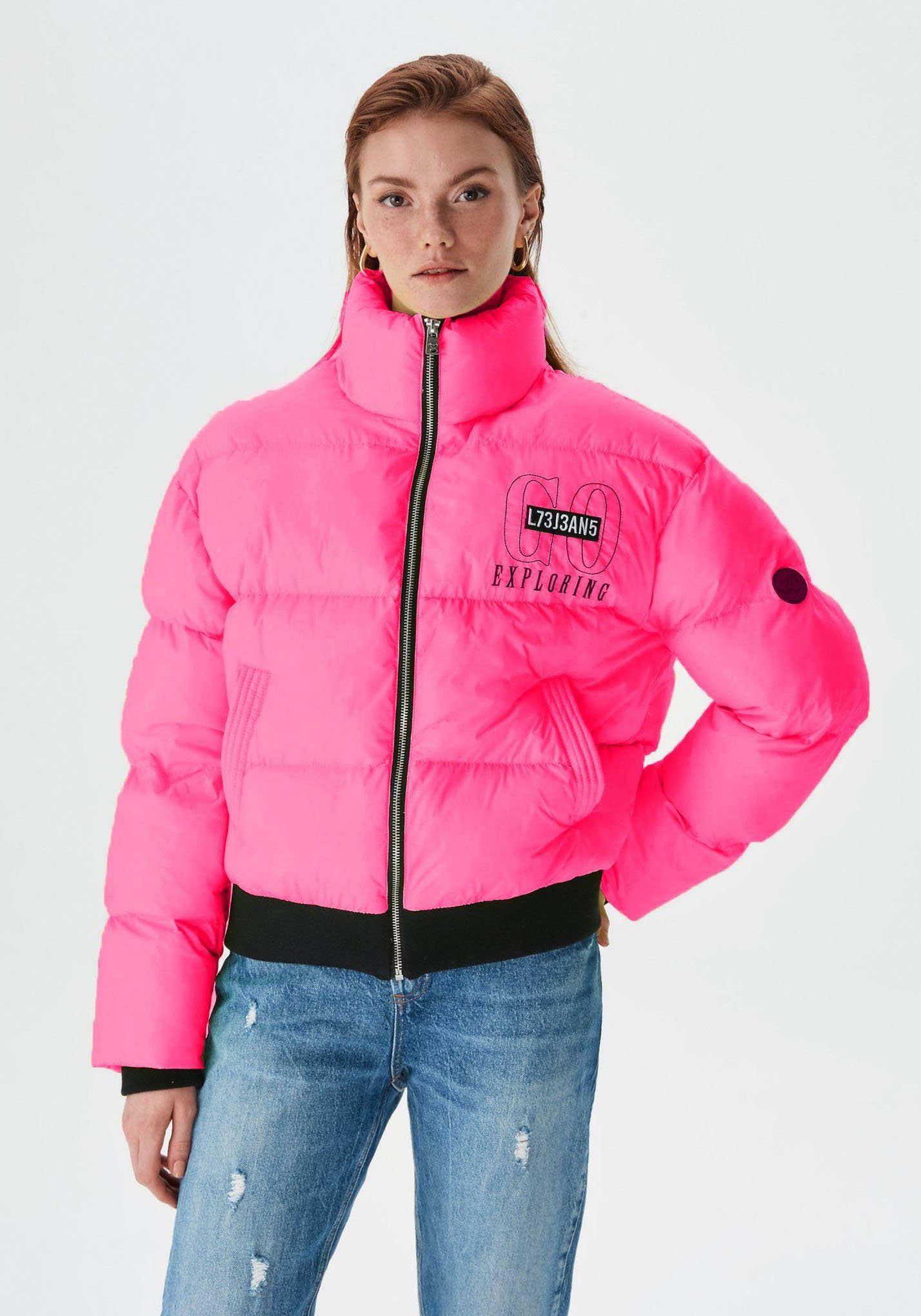 LTB Steppjacke BOBABA (1-St) 7209 NEON PINK