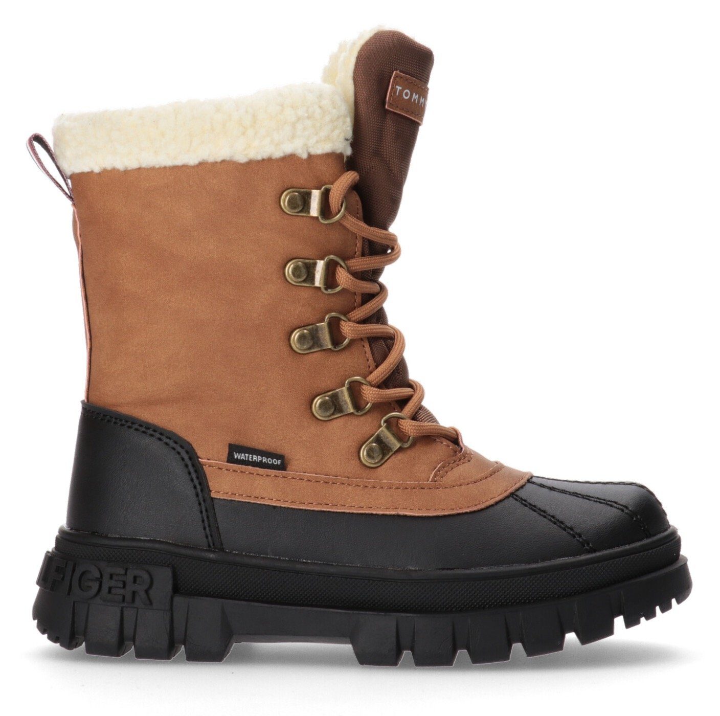 Hilfiger Tommy Snowboots Warmfutter Thermostiefel LACE-UP mit BOOT