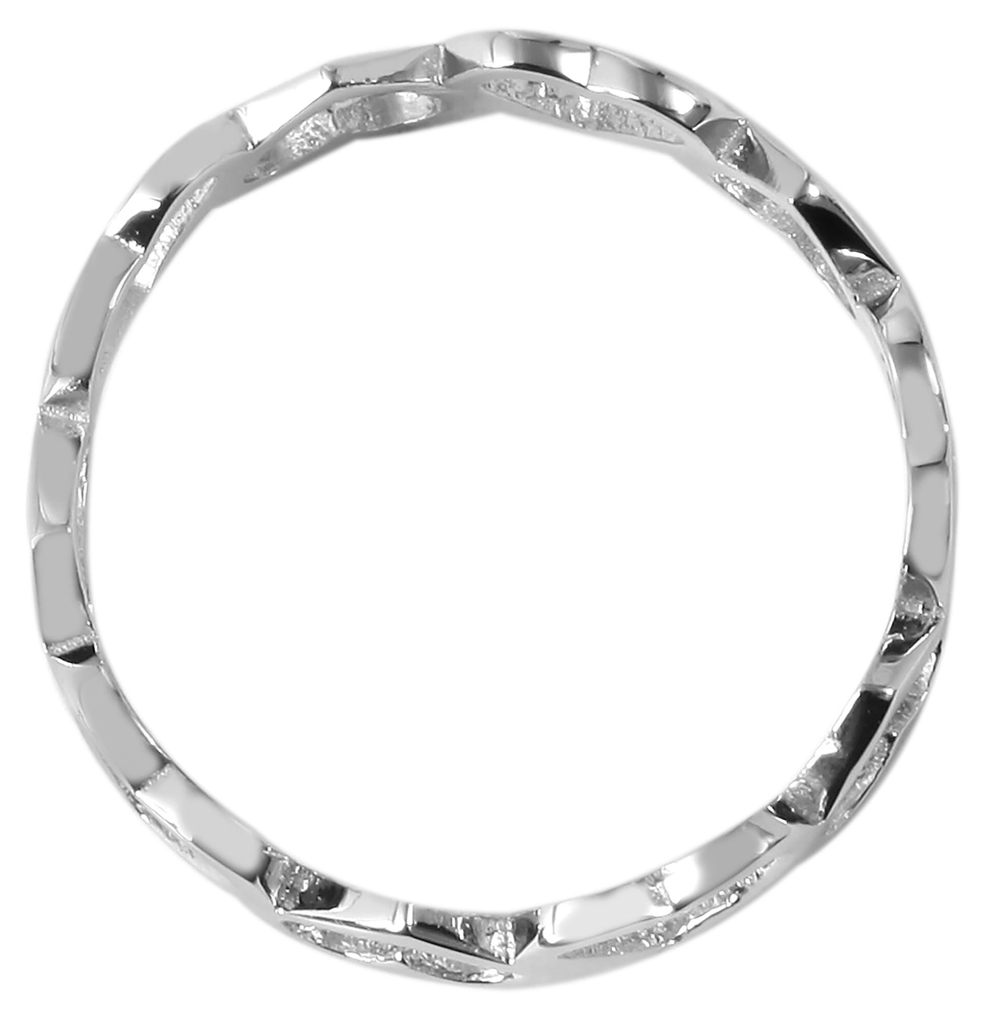 Adelia´s Fingerring Damen Ring Herz aus 925 Silber