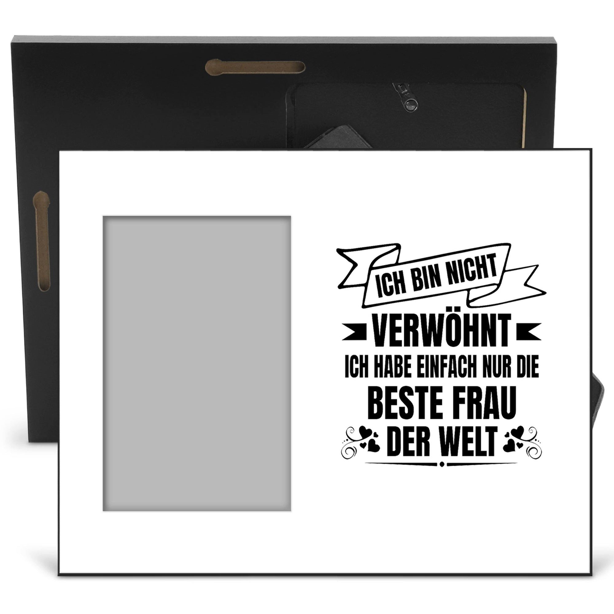 22Feels Bilderrahmen Hochzeitstag Geschenk Deko EheGeburtstag Valentinstag Männer, für 1 Bilder, IN DEUTSCHLAND BEDRUCKT