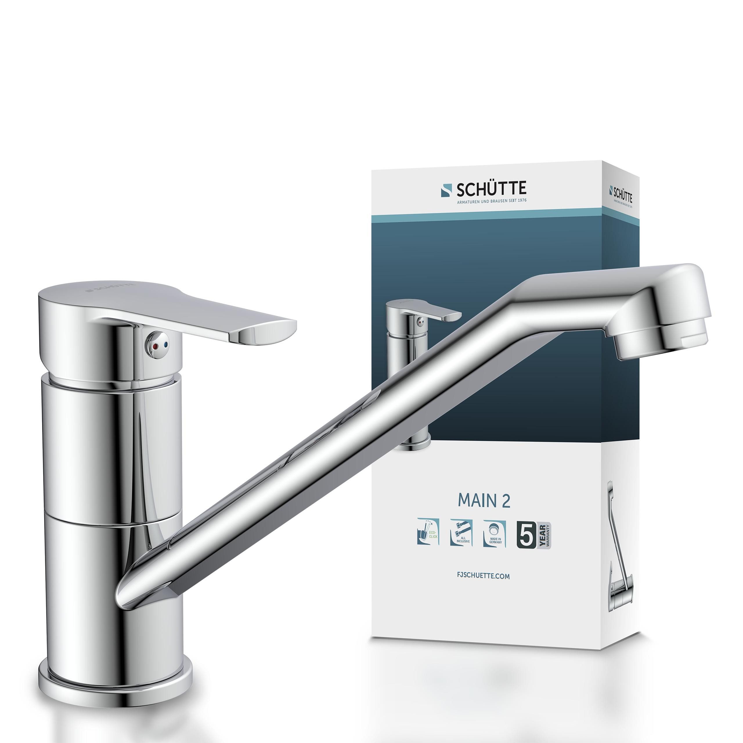 Schütte Spültischarmatur Main Wasserhahn mit Wassersparfunktion, 360° schwe günstig online kaufen