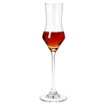 MamboCat Cocktailglas 6x Specials Spirits Grappa-Gläser 30ml mit Fuß Schnapsgläser, Glas