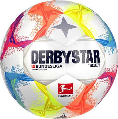 Derbystar Fußball »Fußball Brillant Spielball Replica v22 - Bundesliga Ball« (Stück, 1 Fußball)