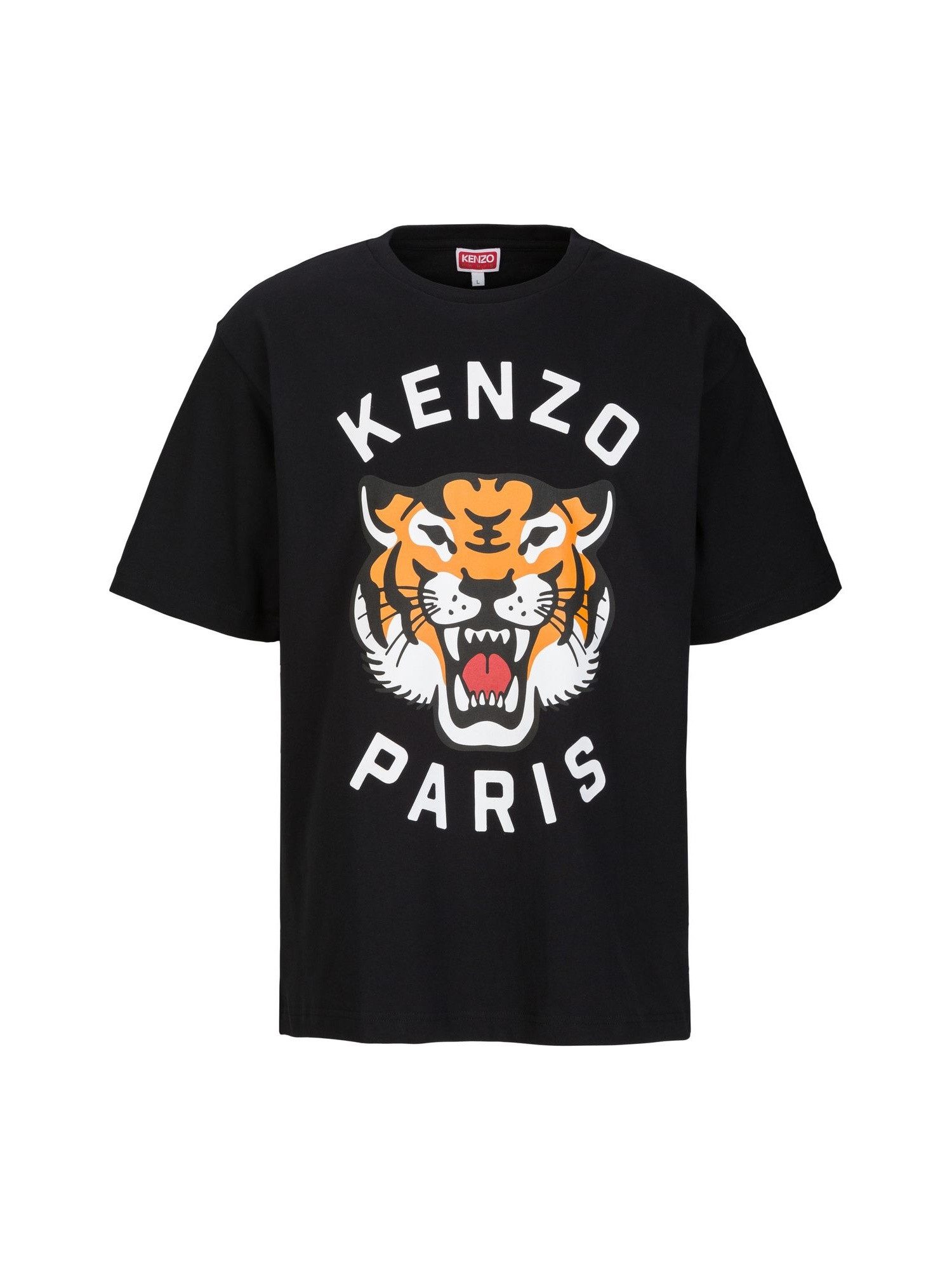 KENZO T-Shirt Tee Ricamata Oversize Unisex Lucky Tiger Di Cotone (1-tlg) günstig online kaufen
