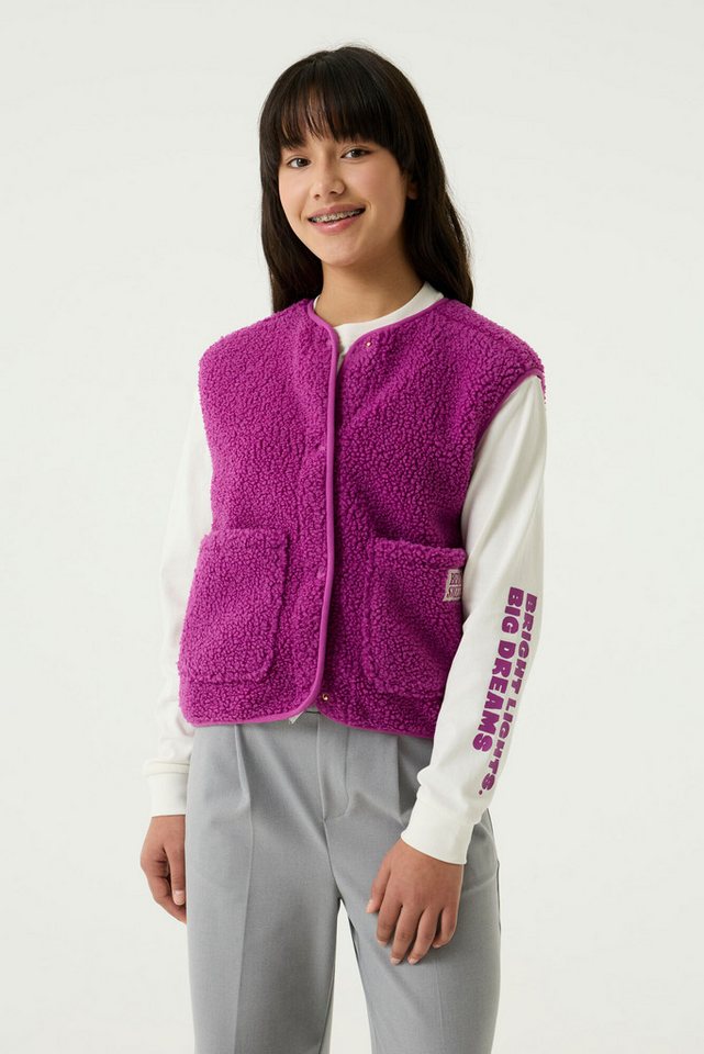 Garcia Strickweste mit Stickerei
