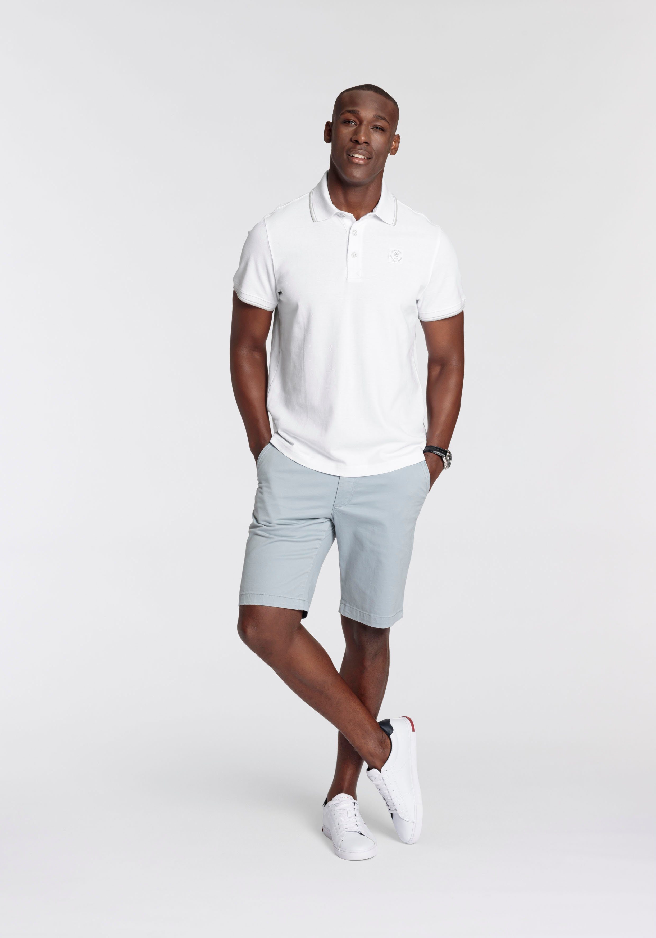 DELMAO Poloshirt in vielen Sommer Farben! Preis-Leistungs Bestseller! Trendige lockere Passform, immer perfekt gestylt! Sportlicher Look