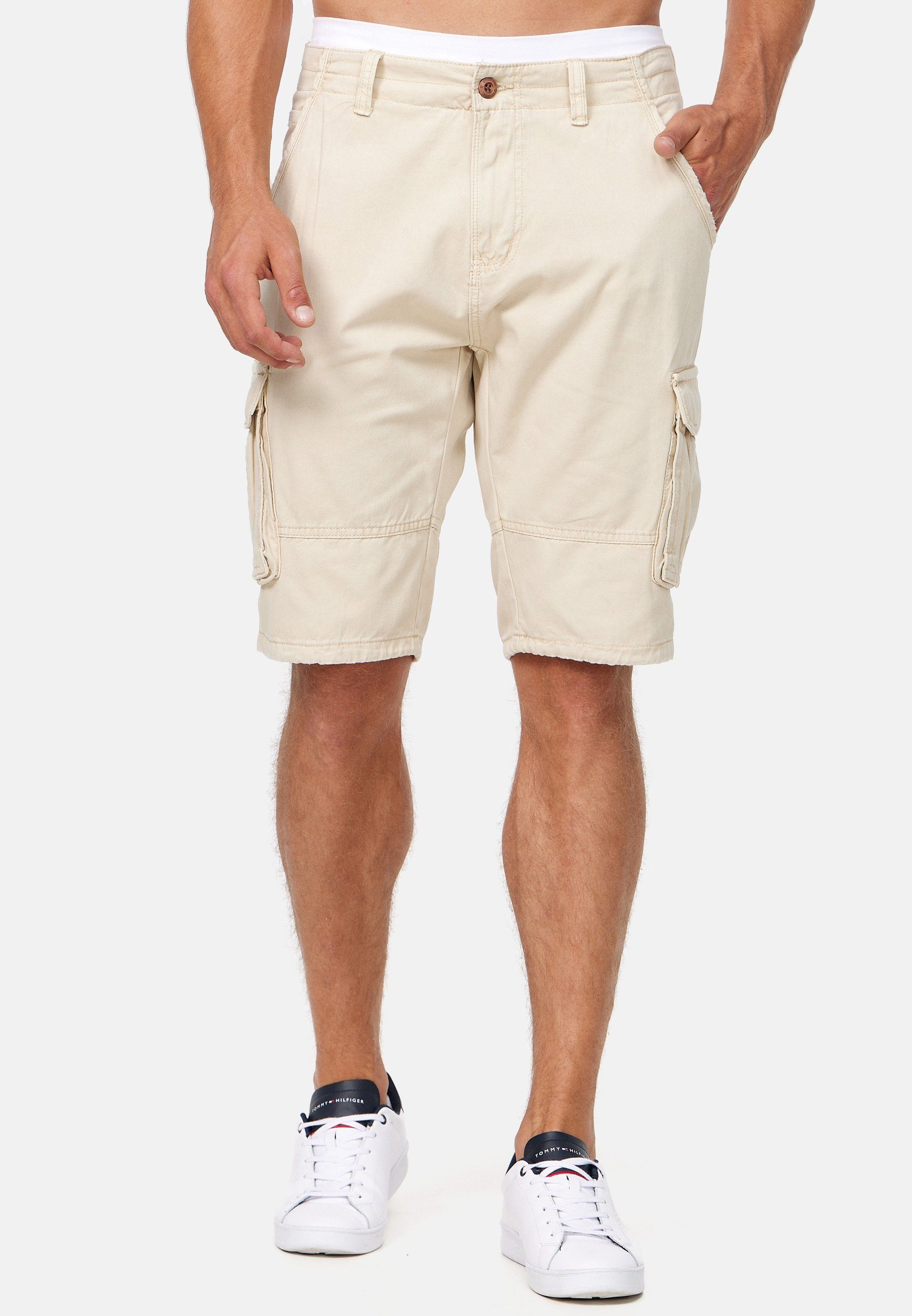 Indicode Cargoshorts Monroe Cargo Fog