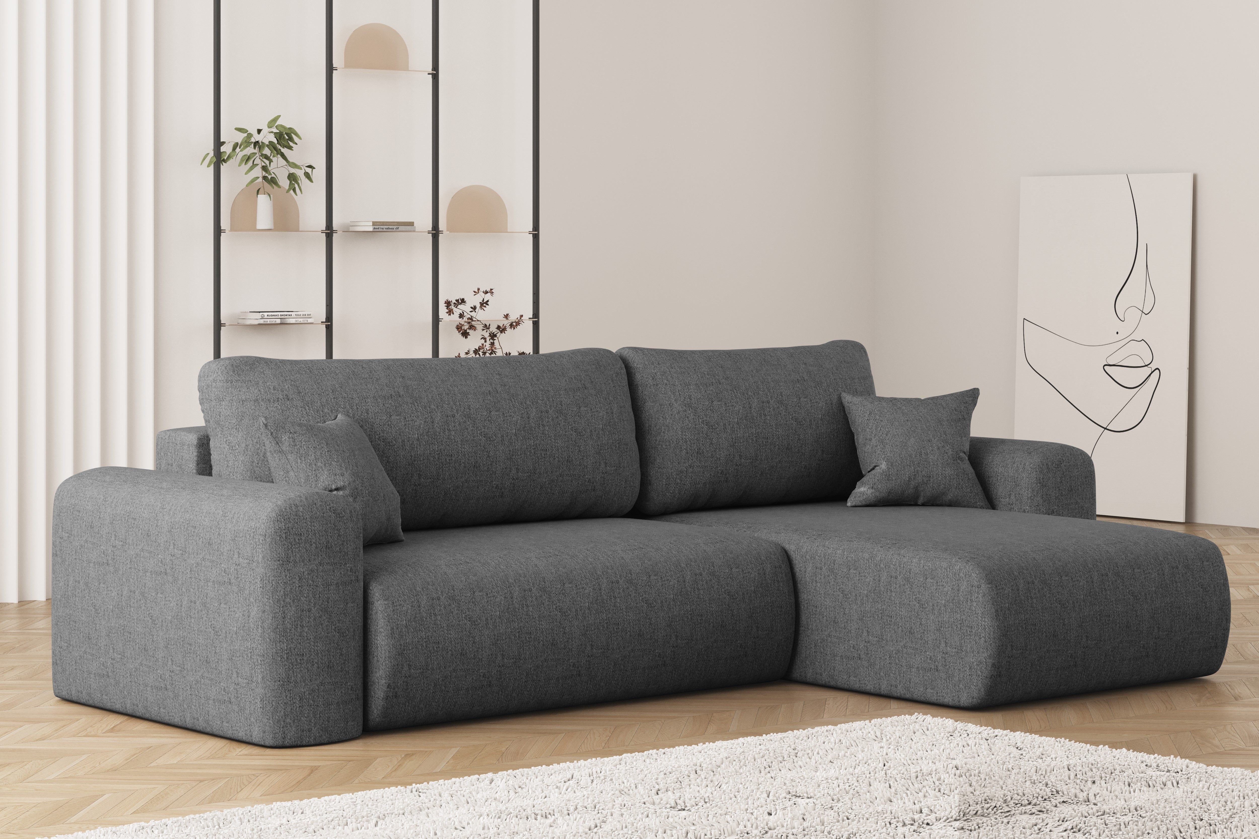 Kaiser Möbel Ecksofa Ecksofa mit Schlaffunktion günstig online kaufen