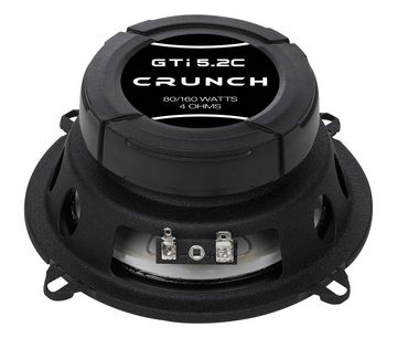 Crunch GTI 2-Wege Kompo 13 cm GTI-5.2C, 80 Watt RMS Auto-Lautsprecher