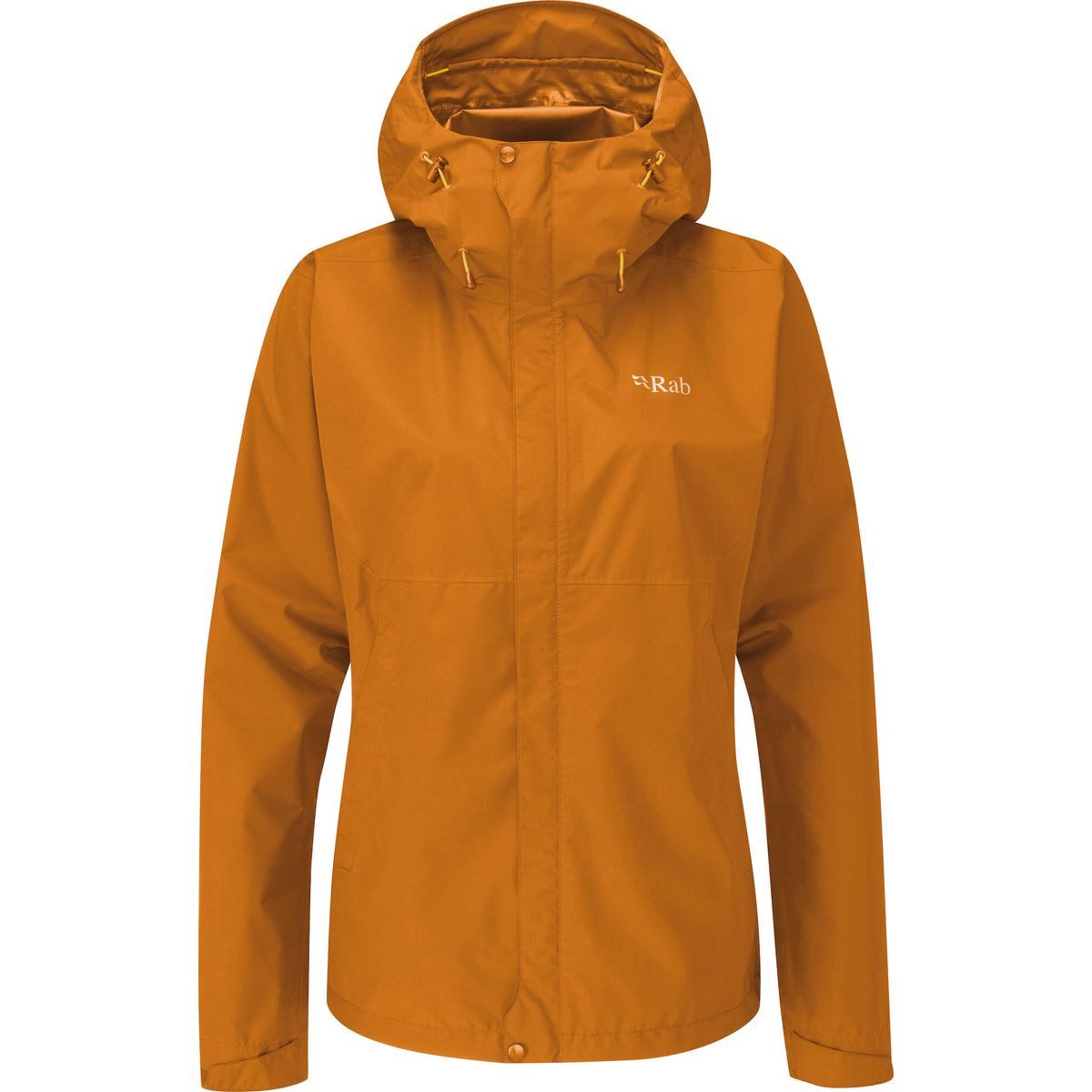 Rab Outdoorjacke Downpour Eco Jacket Wmns Leichte und wasserdichte Damenjacke aus recyceltem Material mit