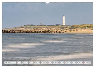 CALVENDO Wandkalender Blåvand - Dänemarks Paradies am Nordseestrand (Premium, hochwertiger DIN A2 Wandkalender 2023, Kunstdruck in Hochglanz)