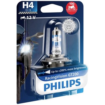 Philips KFZ-Ersatzleuchte Philips 12342RGTBW Halogen Leuchtmittel RacingVision H4 60/55 W 12 V