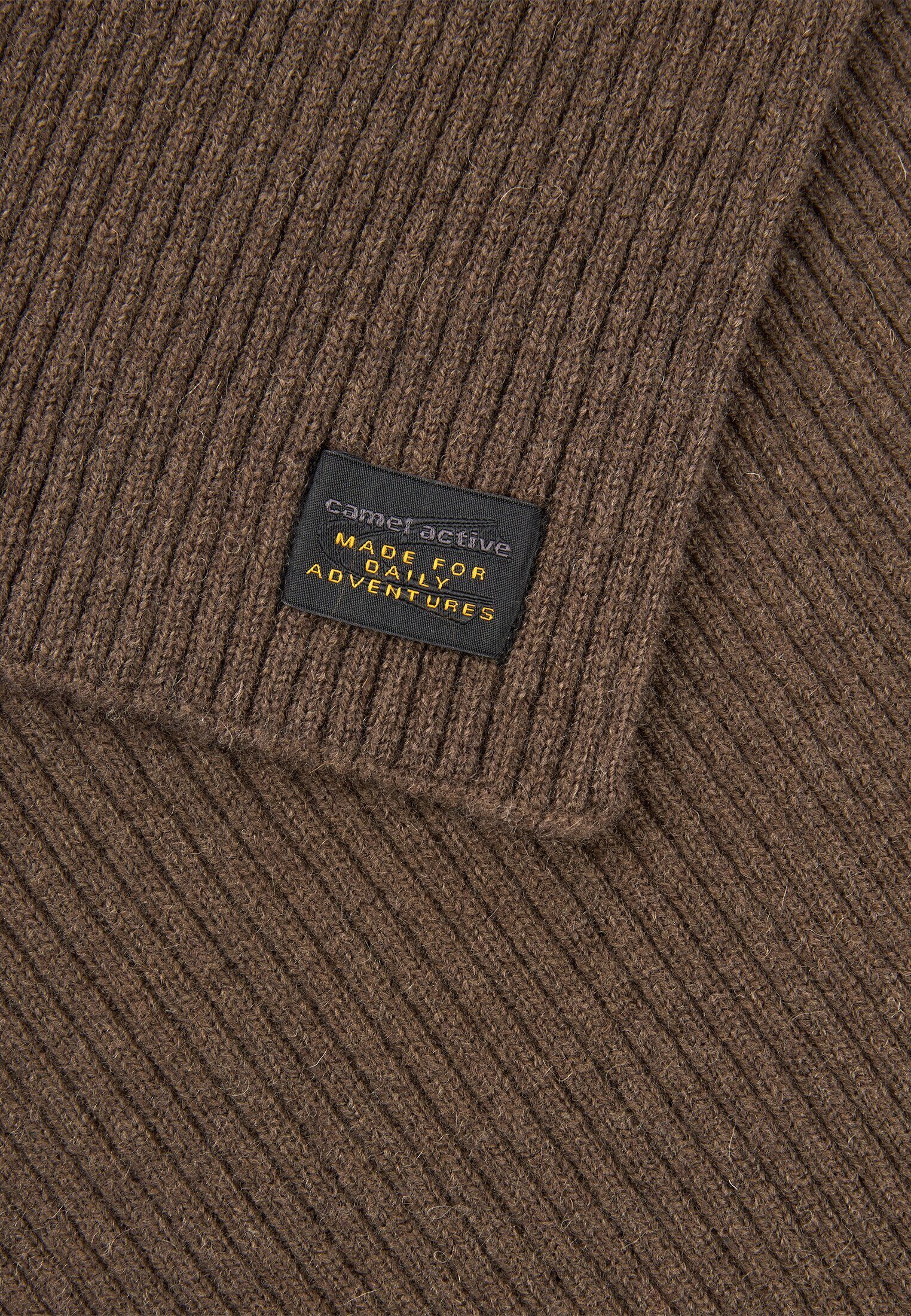 camel active Wollschal aus reiner Lammwolle günstig online kaufen