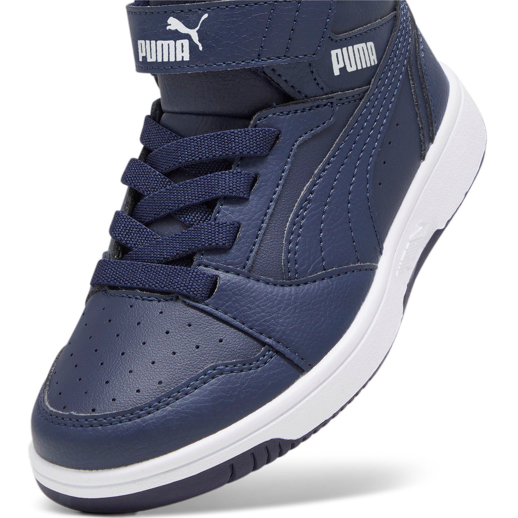 PUMA REBOUND V6 MID WTR Sneaker New AC+ White Navy-PUMA PS