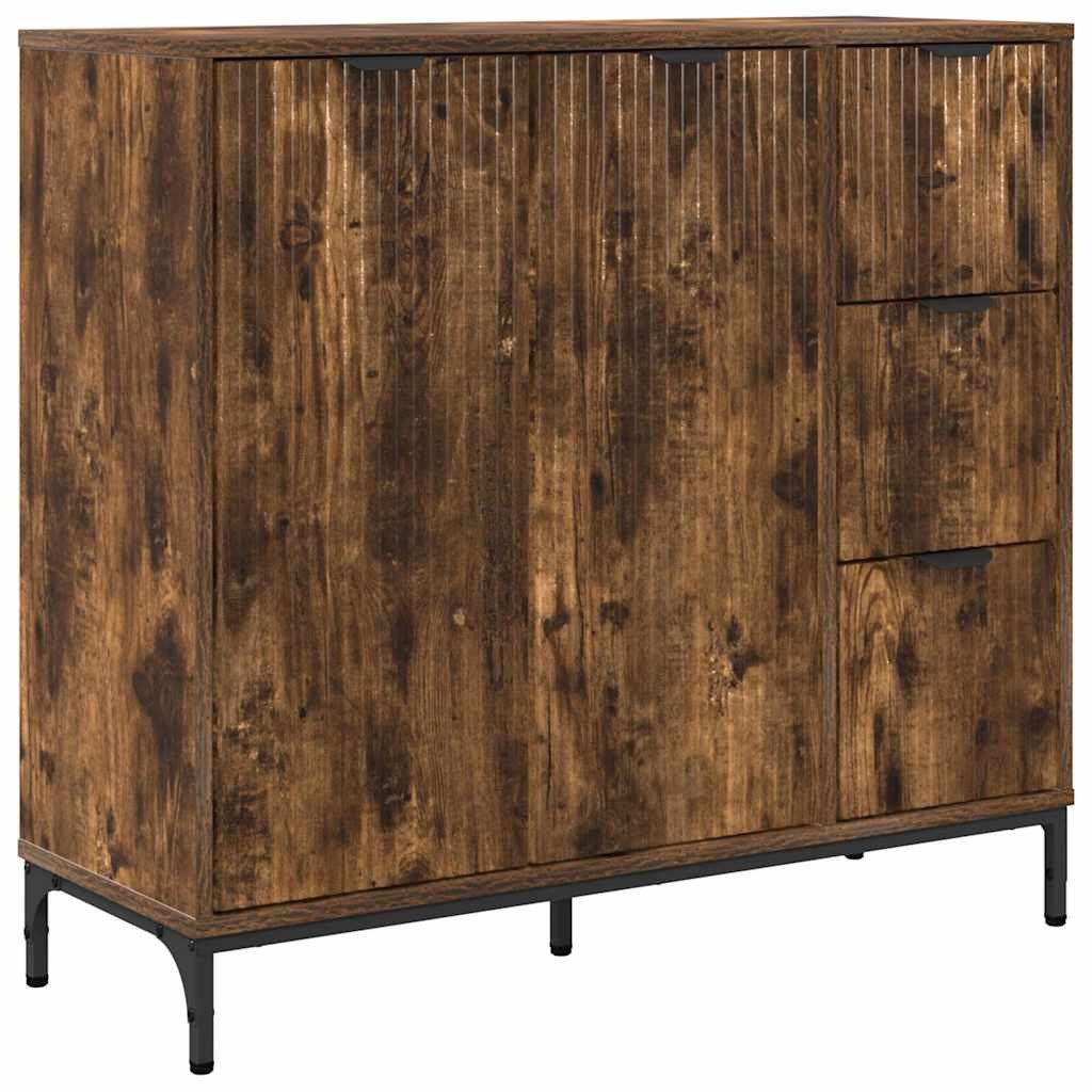 vidaXL Sideboard Sideboard Räuchereiche 89,5 x günstig online kaufen