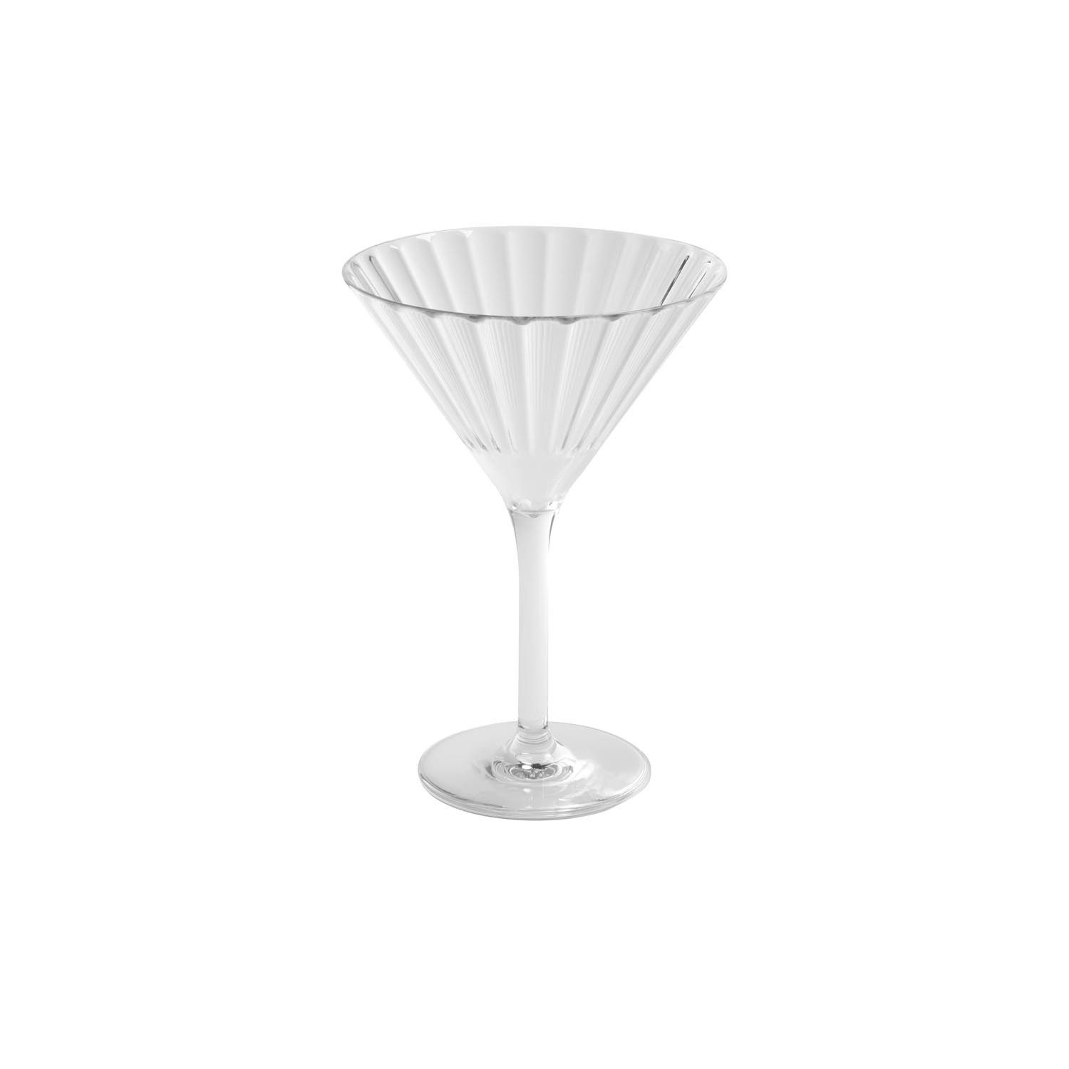 APS Martiniglas PERFECTION, 200 ml, aus Tritan-Kunststoff, 12-tlg., Kunststoff, elegante Trinkbecher in Glasoptik – ideal für stilvollen Genuss