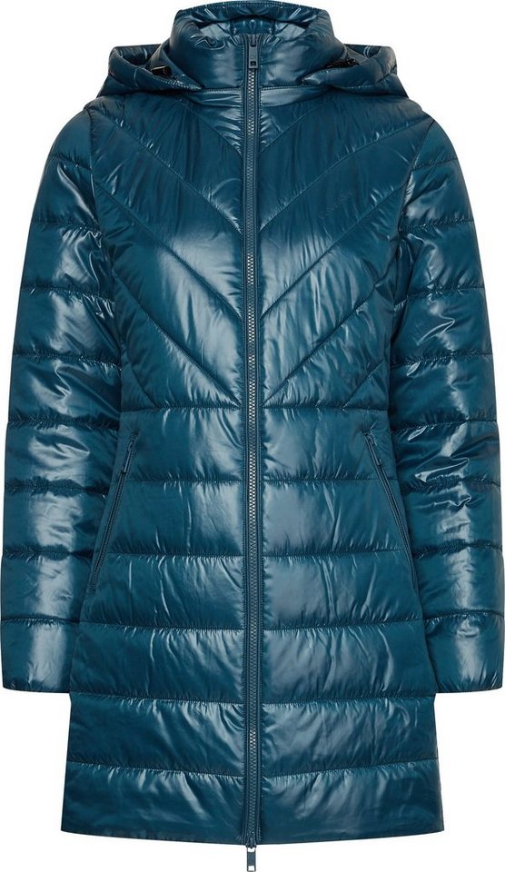 Calvin Klein Curve Steppjacke INCLUSIVE RECYCLED PADDED COAT mit Calvin  Klein Logo-Print auf der Brust