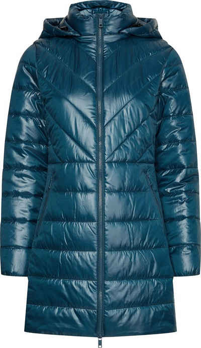 Calvin Klein Curve Steppjacke INCLUSIVE RECYCLED PADDED COAT mit Calvin Klein Logo-Print auf der Brust