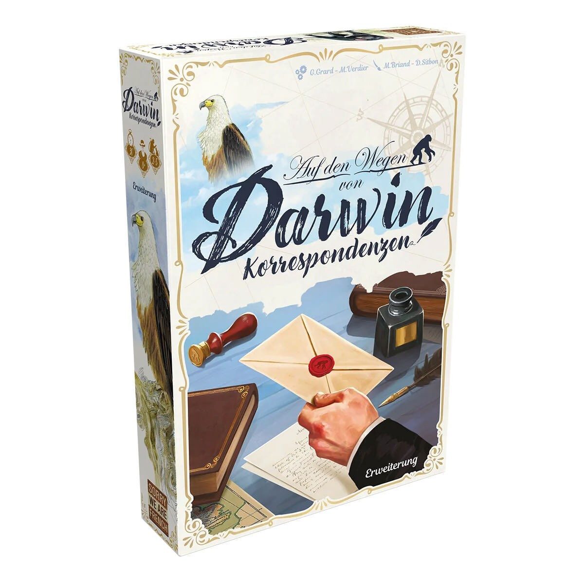 Asmodee Spiel Auf den Wegen von Darwin - Korrespondenzen DE