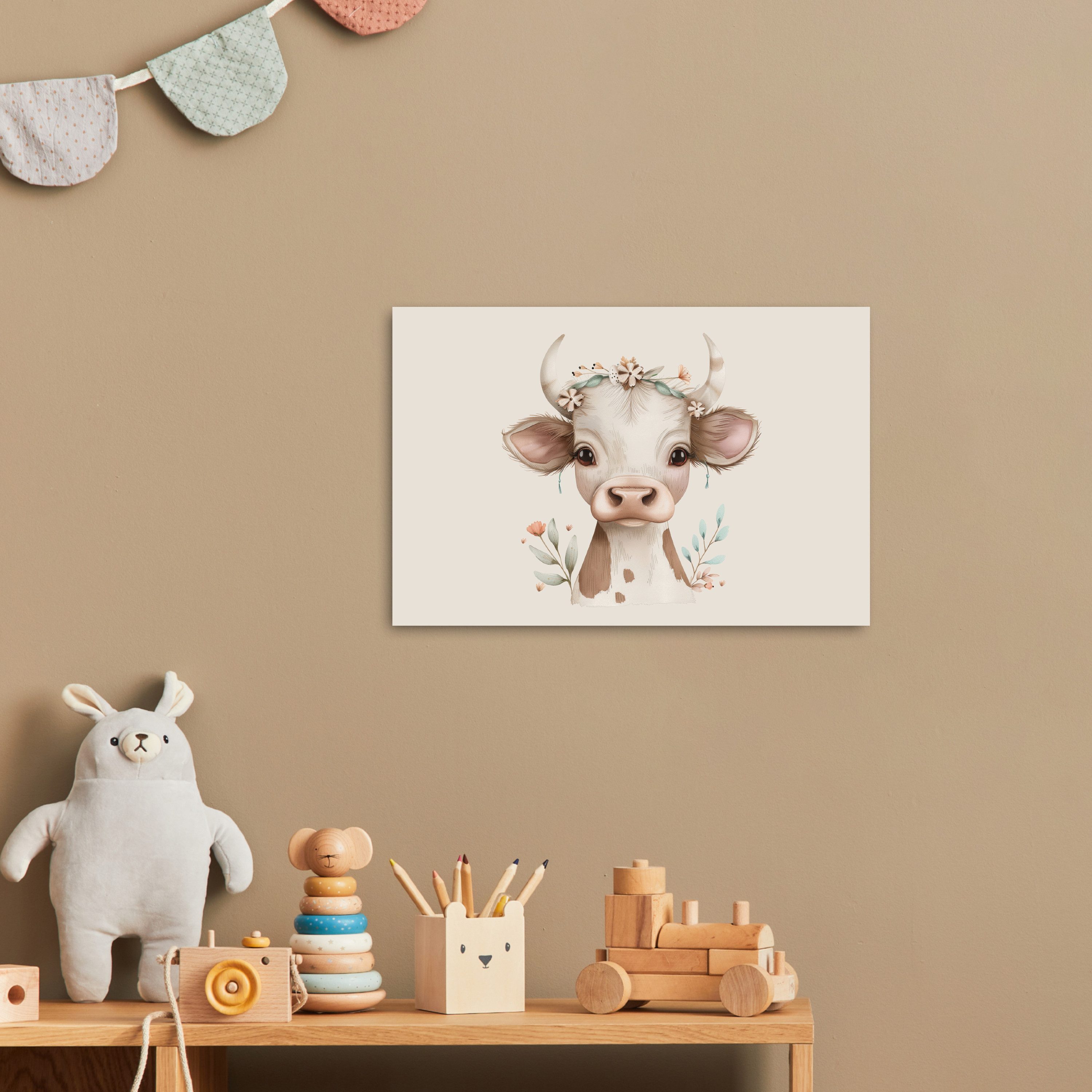 MuchoWow Poster Kuh - böhmisch - günstig online kaufen