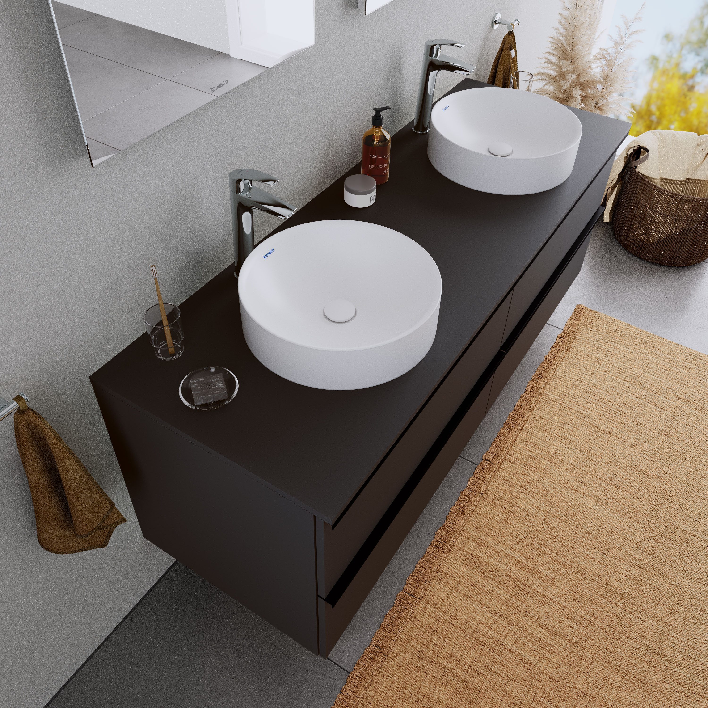 Duravit Waschbecken DuraCielo, Ø40 cm, aus günstig online kaufen