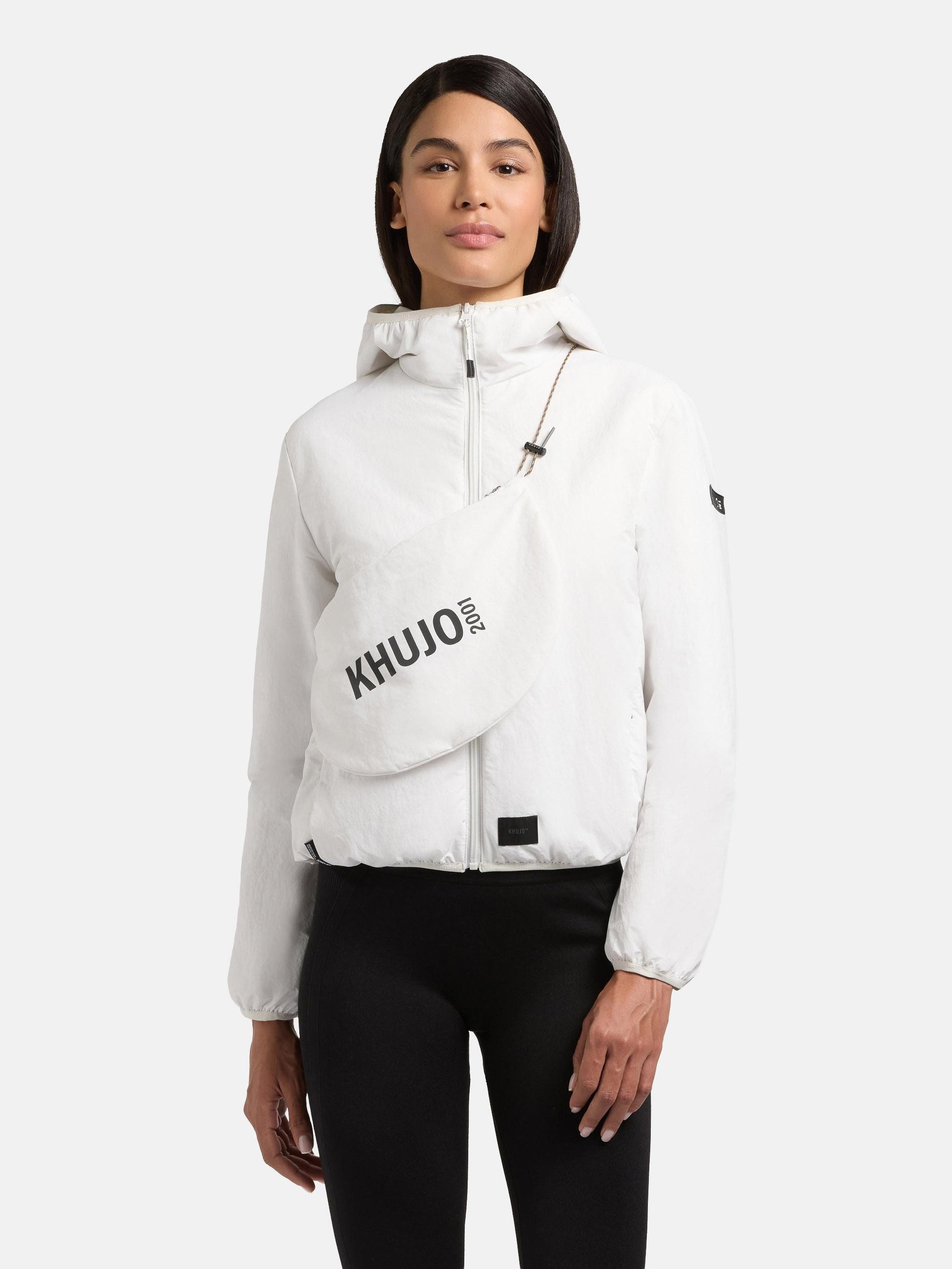 khujo Outdoorjacke Shelly2 (2-St) packbare Damen Übergangsjacke mit Tasche