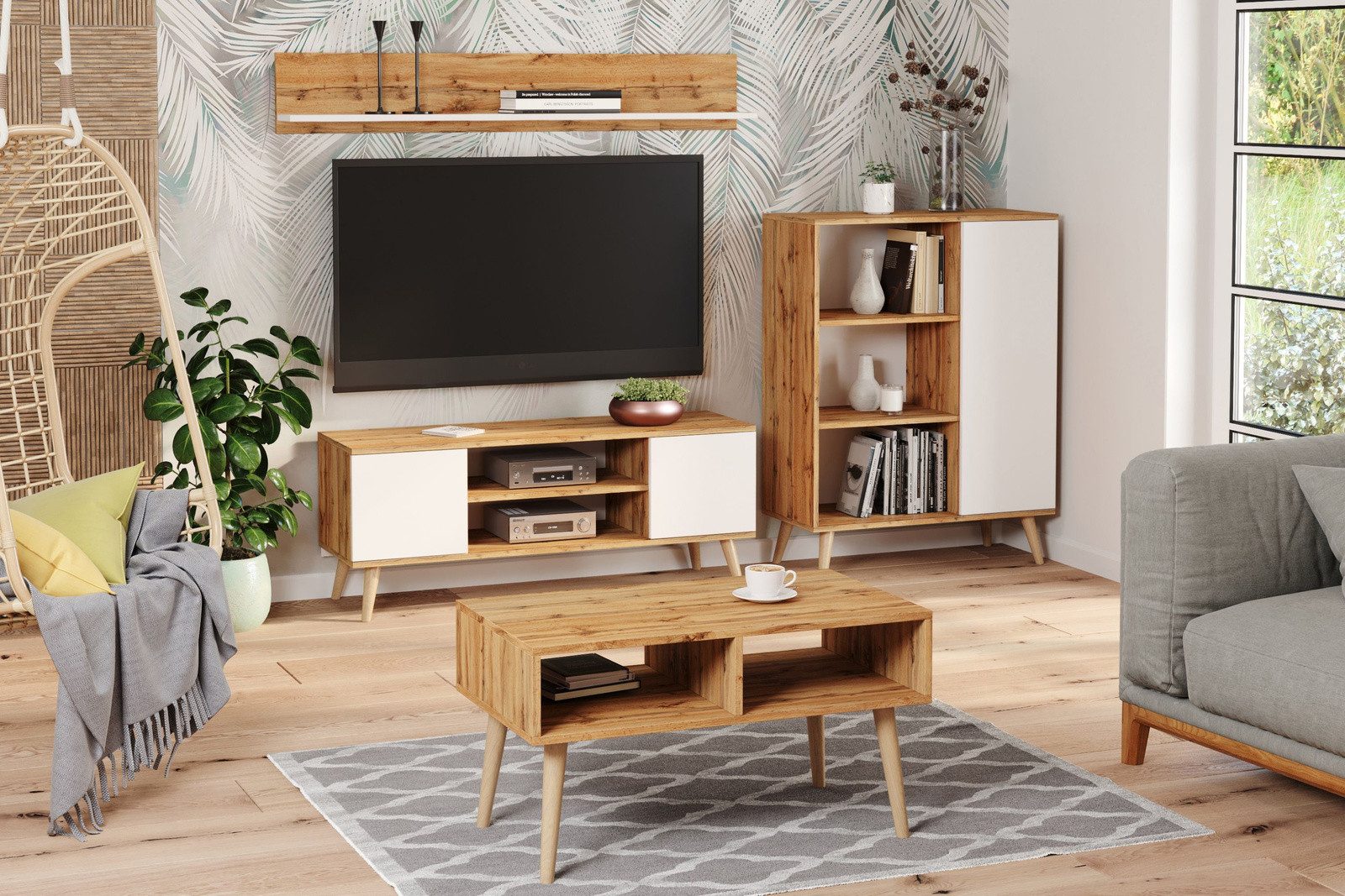 Raumhirsch Furniture Lowboard Focus, Stehendes Fernsehregal günstig online kaufen