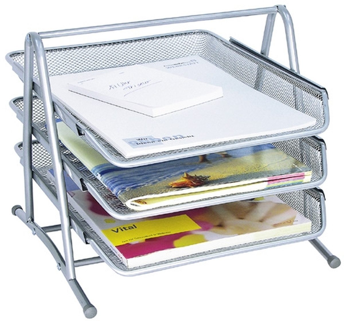WEDO Briefablage Briefablage Office A4 silber