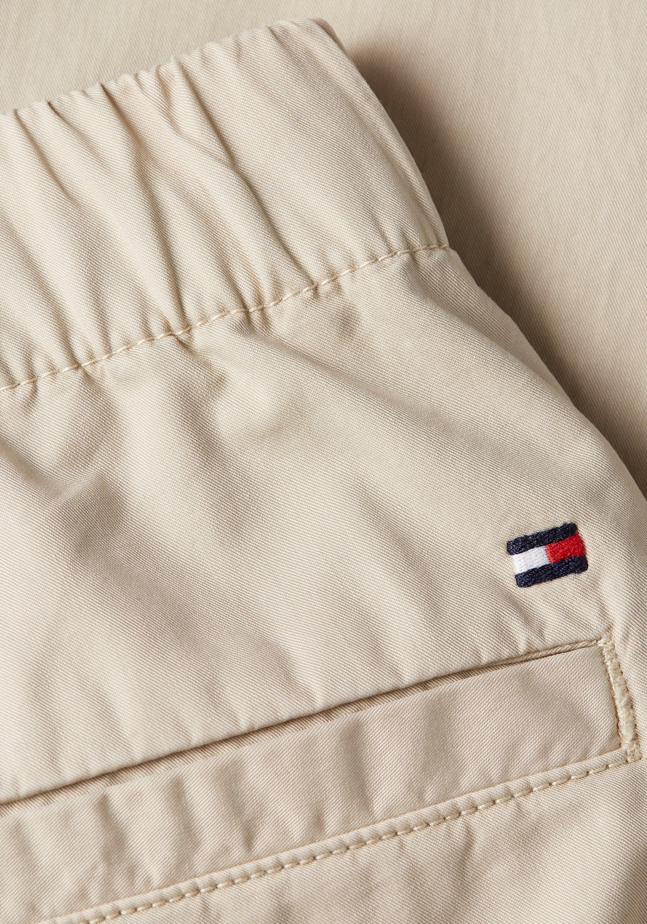 Tommy Hilfiger Webhose 1985 TAPERED Sandalwood ON PULL Hosenbund CO Light elastischem mit PANT