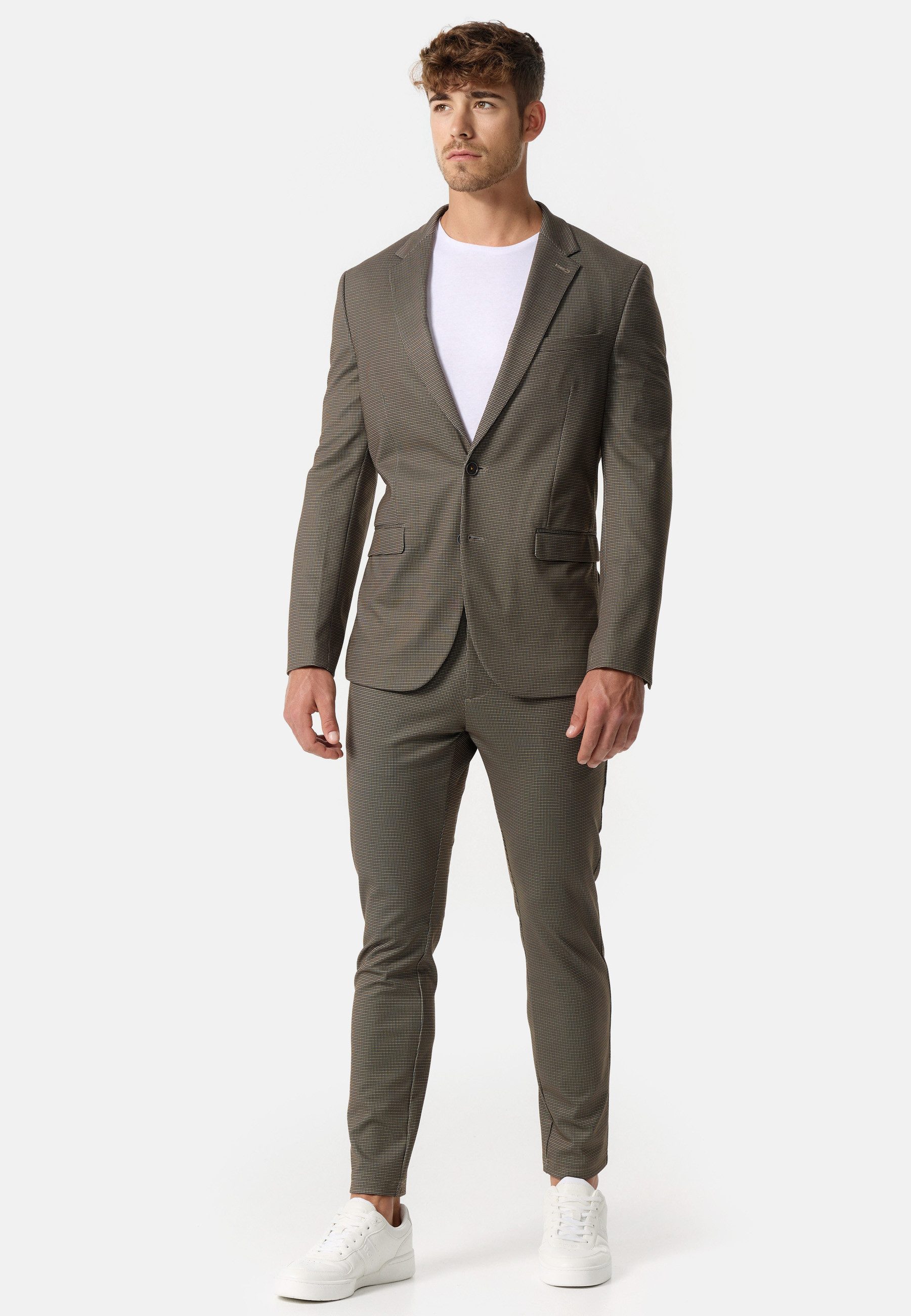 Jeff Anzug Herren JFChris SET 2-Teiler Herrenanzug (Set, 2-tlg., Anzug Set) günstig online kaufen