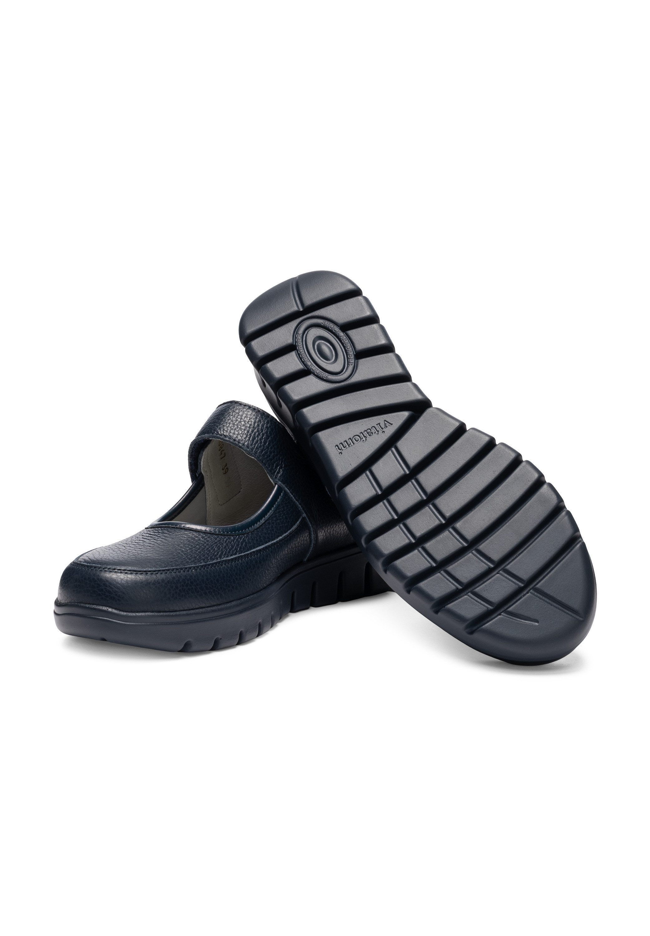 vitaform Damenschuhe Mary-Jane Hirschleder Ballerina