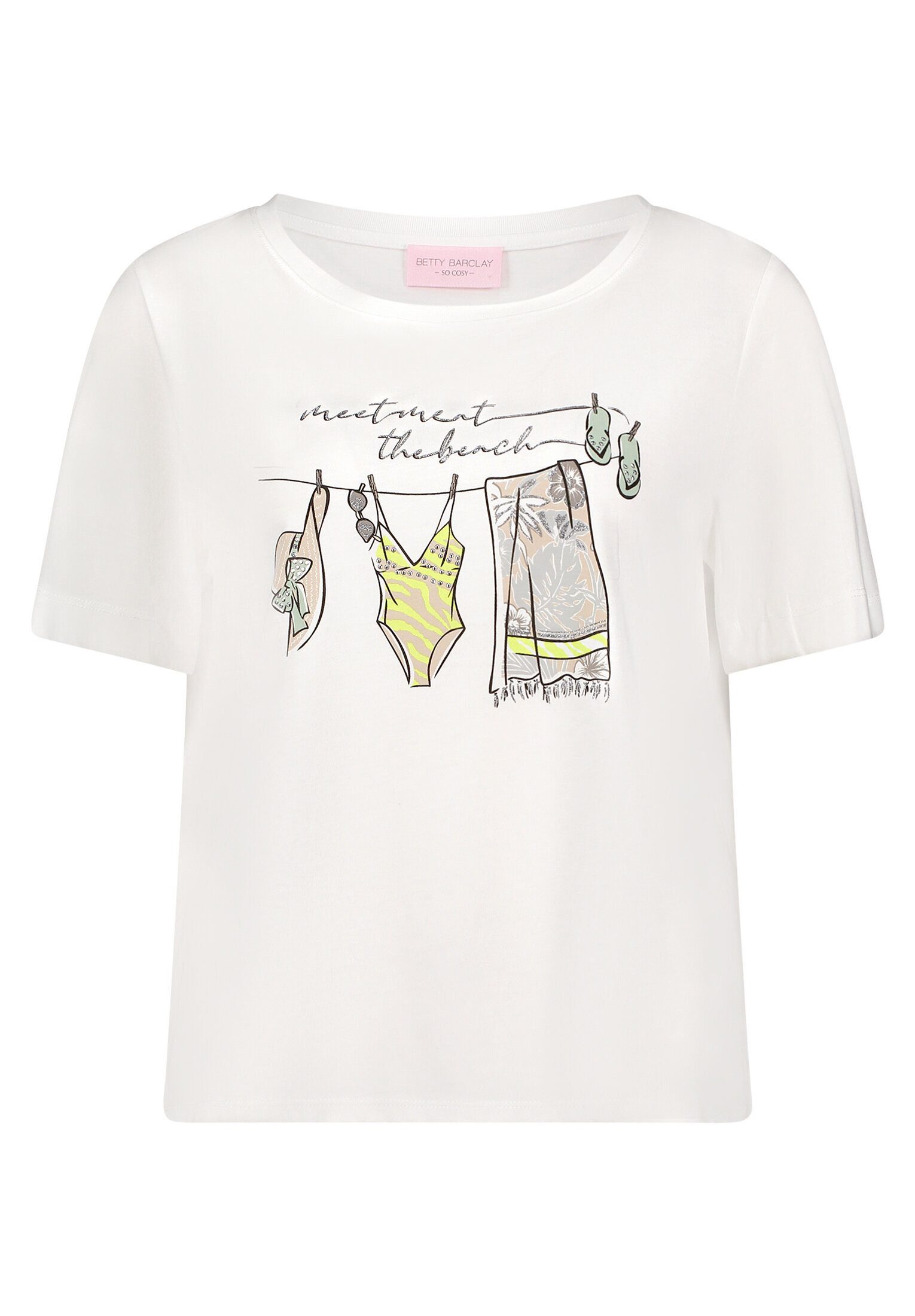 Betty Barclay Kurzarmshirt Damen mit Aufdruck (1-tlg)