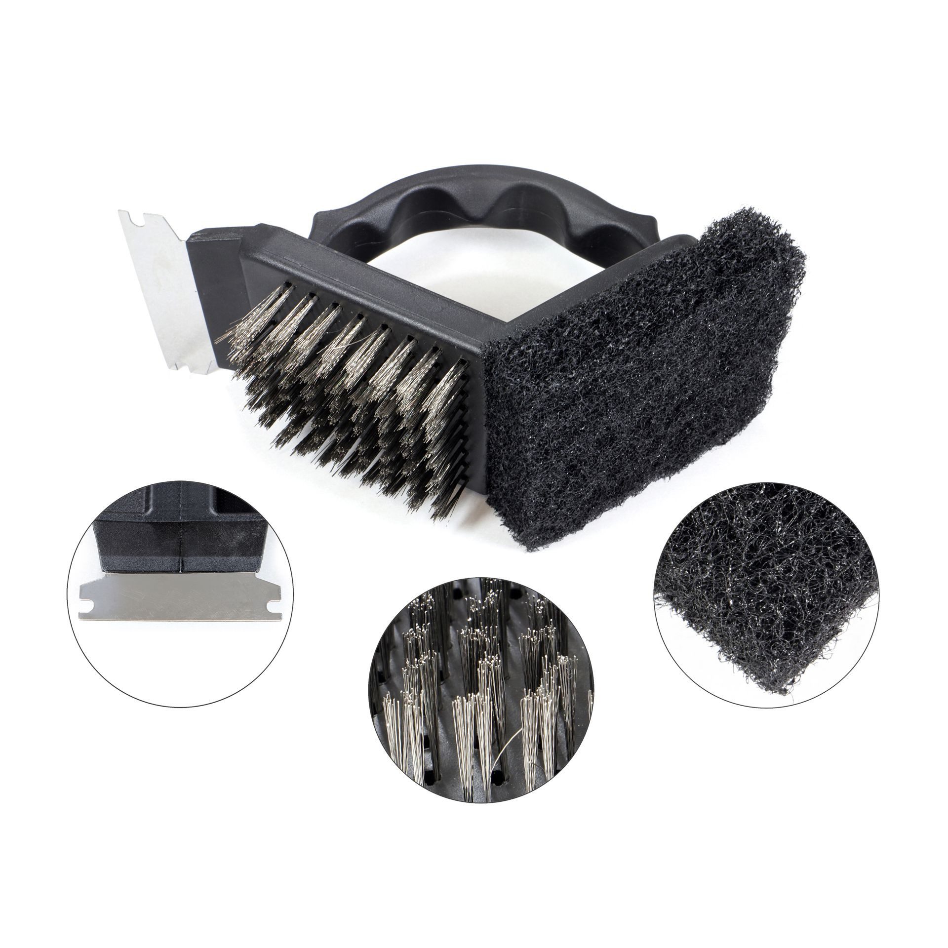 Origin Outdoors Holzkohlegrill Origin Outdoors Grill- und Reinigungsbürste '3 in 1'