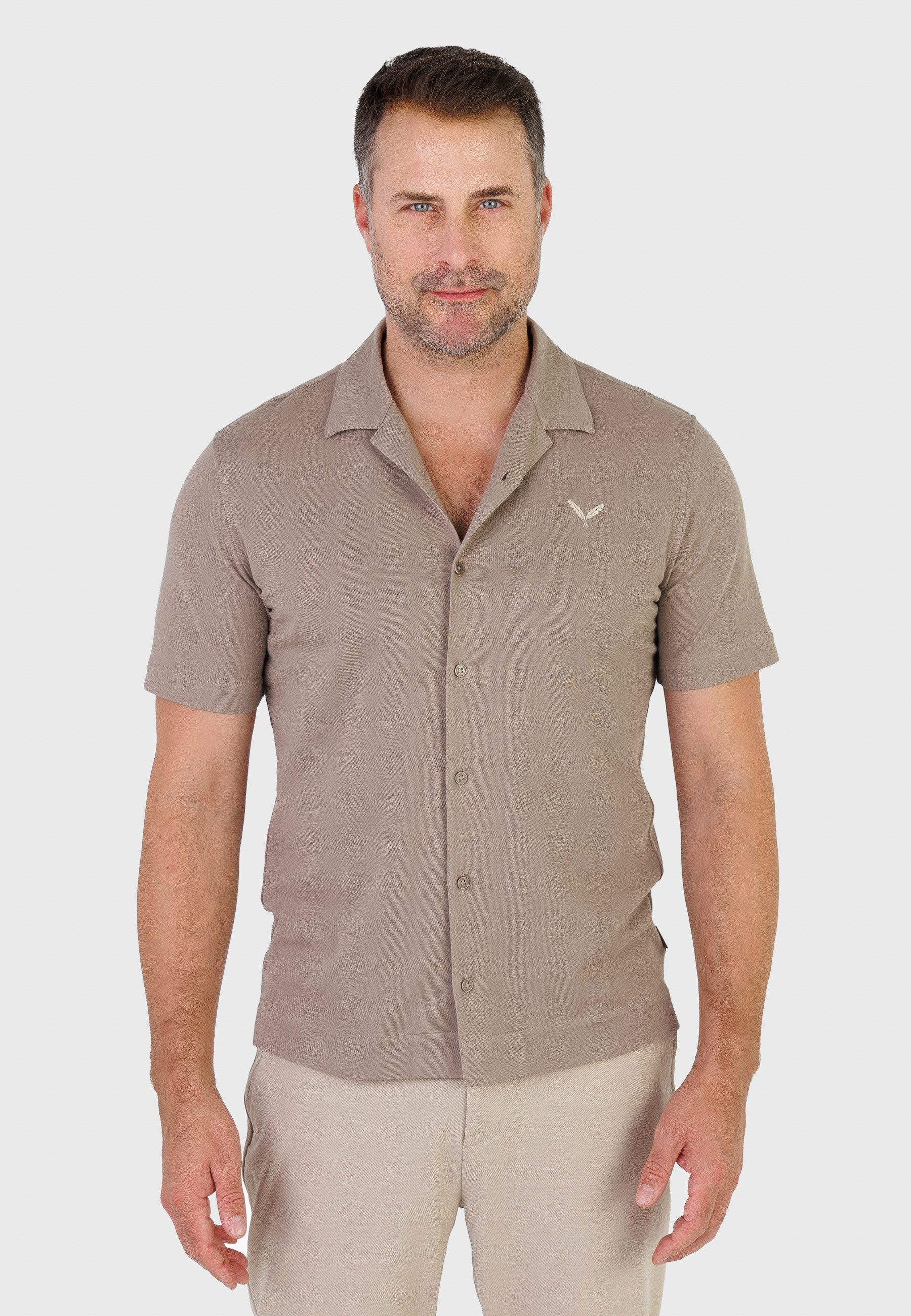 Kleinigkeit Kurzarmhemd Kleinigkeit Relaxel Schulz Shirt (1-tlg)