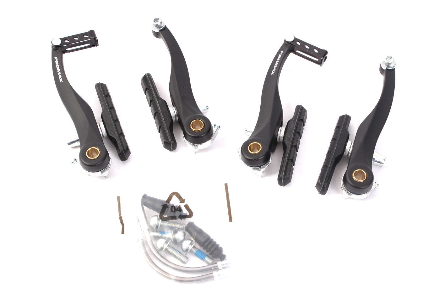 KHEbikes Felgenbremse BMX V-Bremse Set vorne und hinten KHE PROMAX