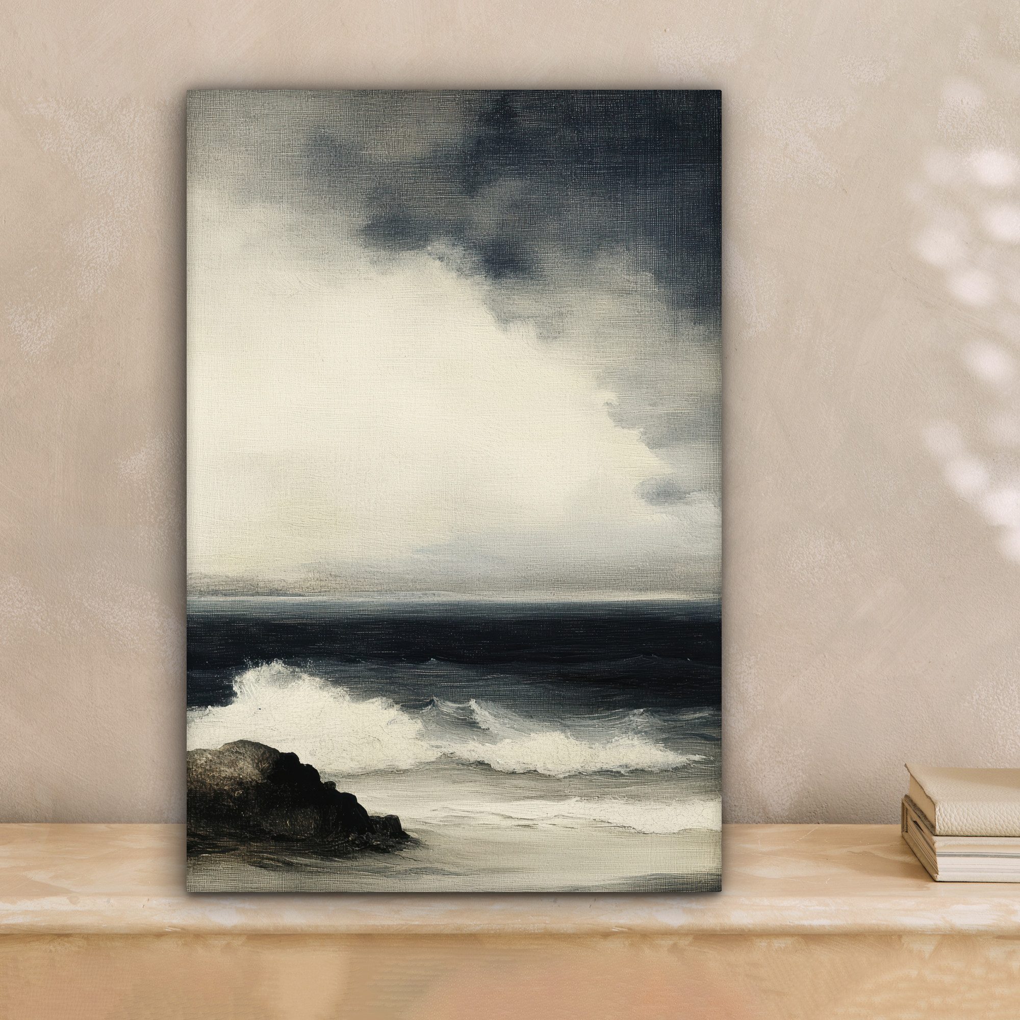 OneMillionCanvasses® Leinwandbild Meer - Felsen - günstig online kaufen