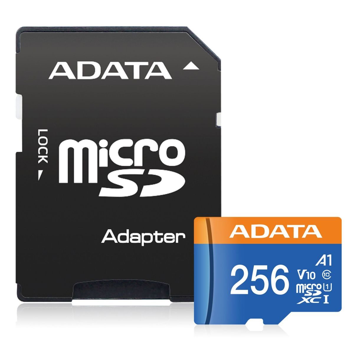 ADATA CARD MICROSDHC 256GB UHS-I CL10 100/20 MB/s W/1 Micro SD-Karte