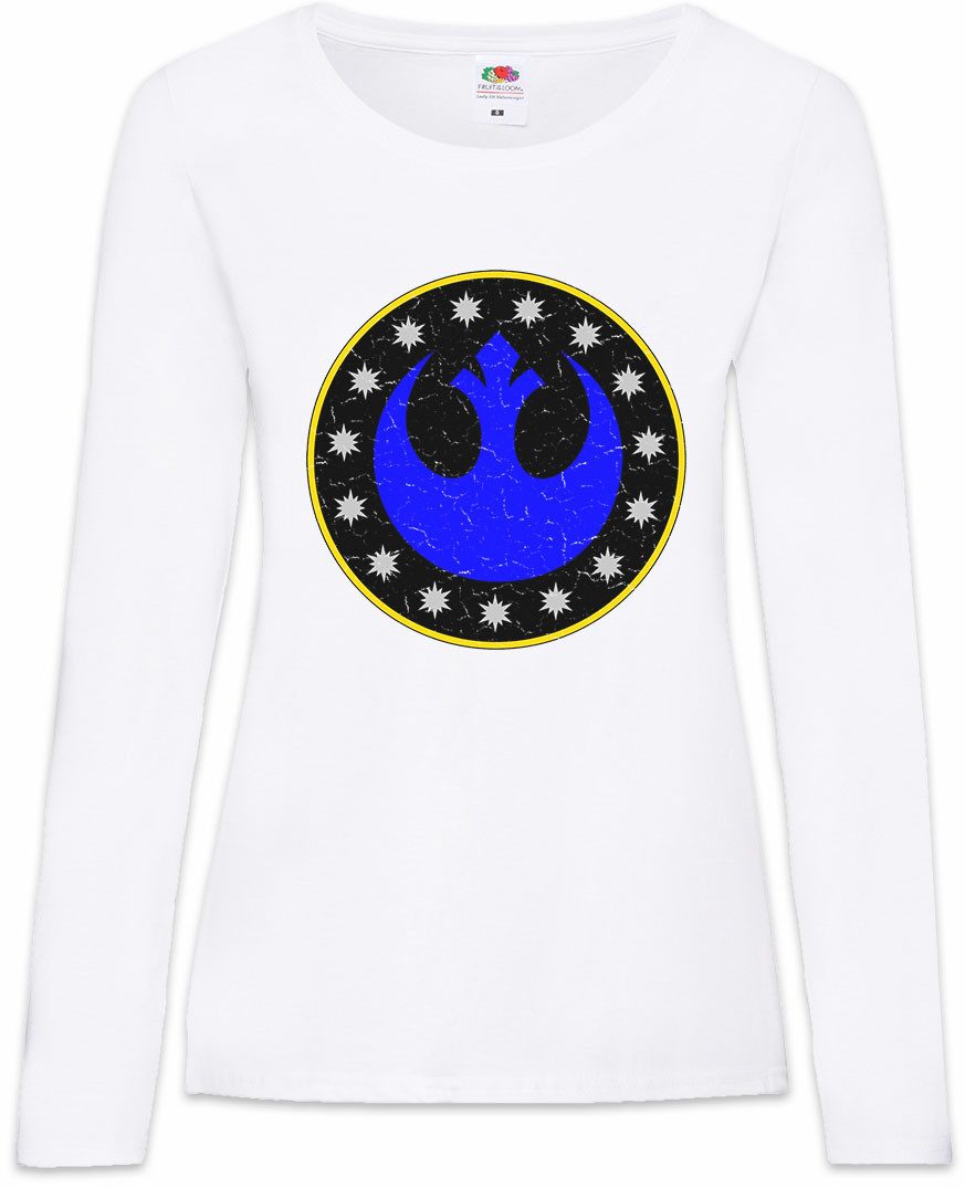 Langarmshirt New Republic Logo Damen Langarmshirt Wars Rebels Krieg Rebellion Star