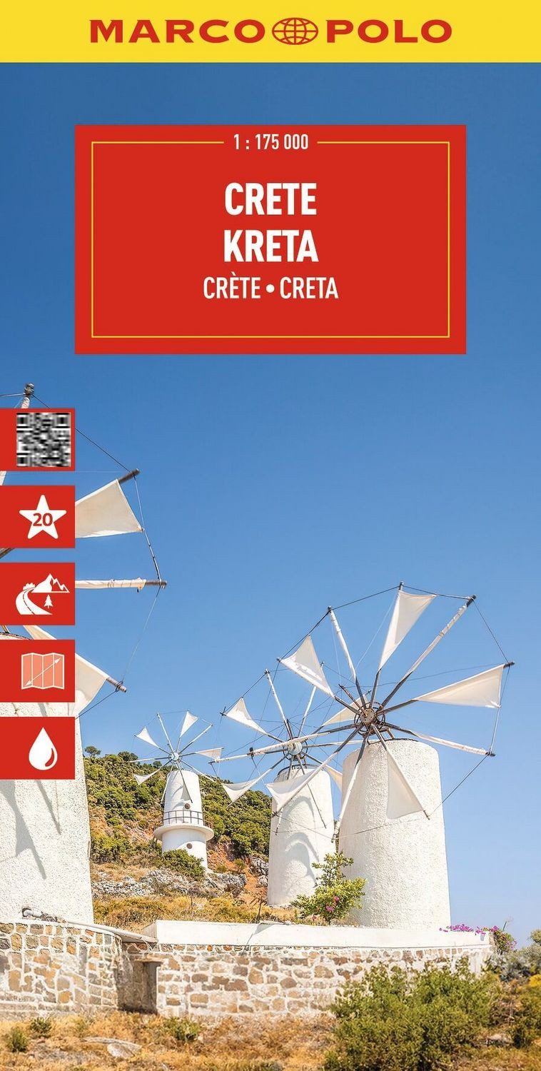 MARCO POLO Reisekarte Kreta 1:175.000 / Marco Polo