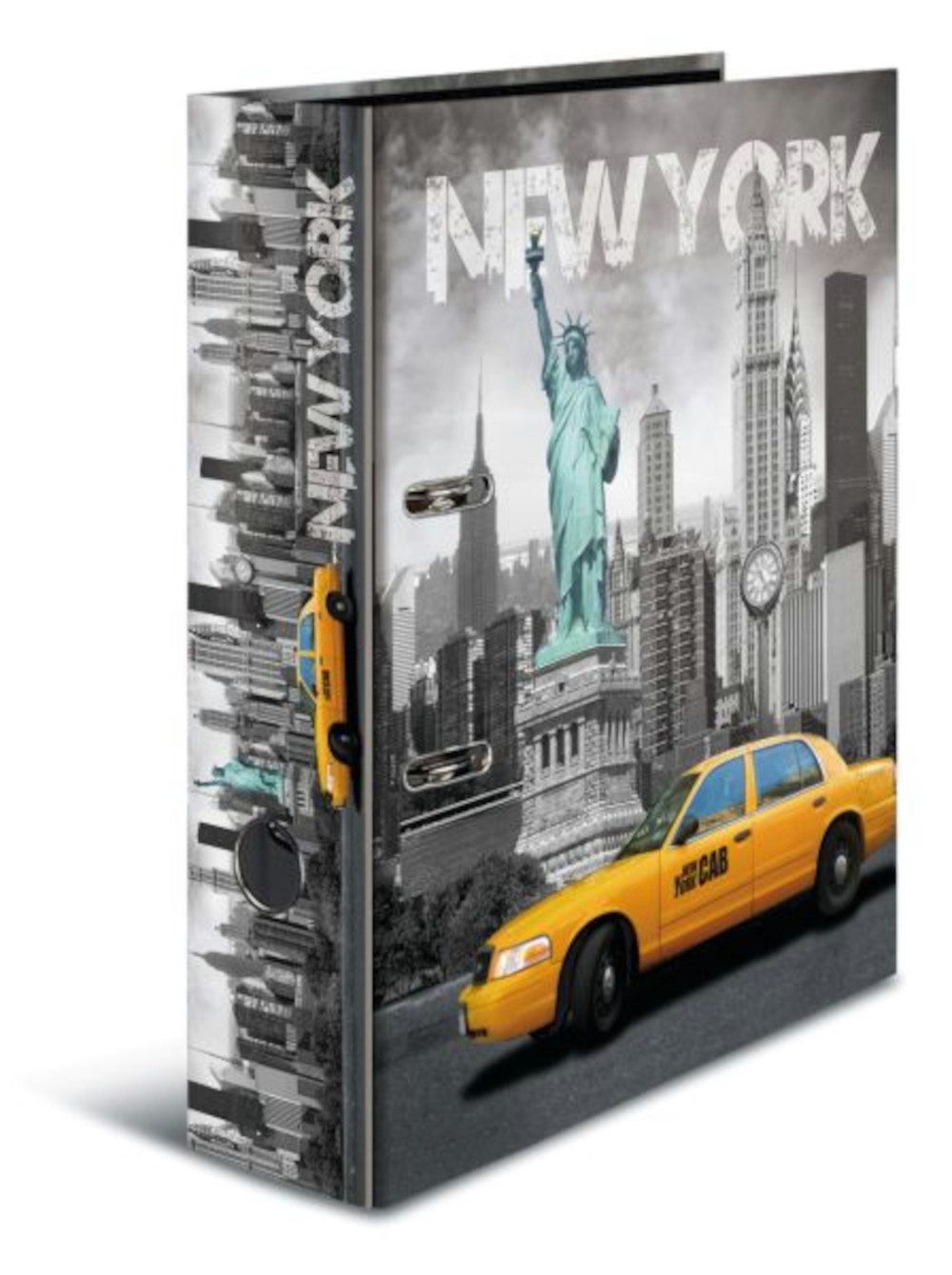HERMA Aktenordner Motivordner / DIN A4 / 70mm breit / "New York"