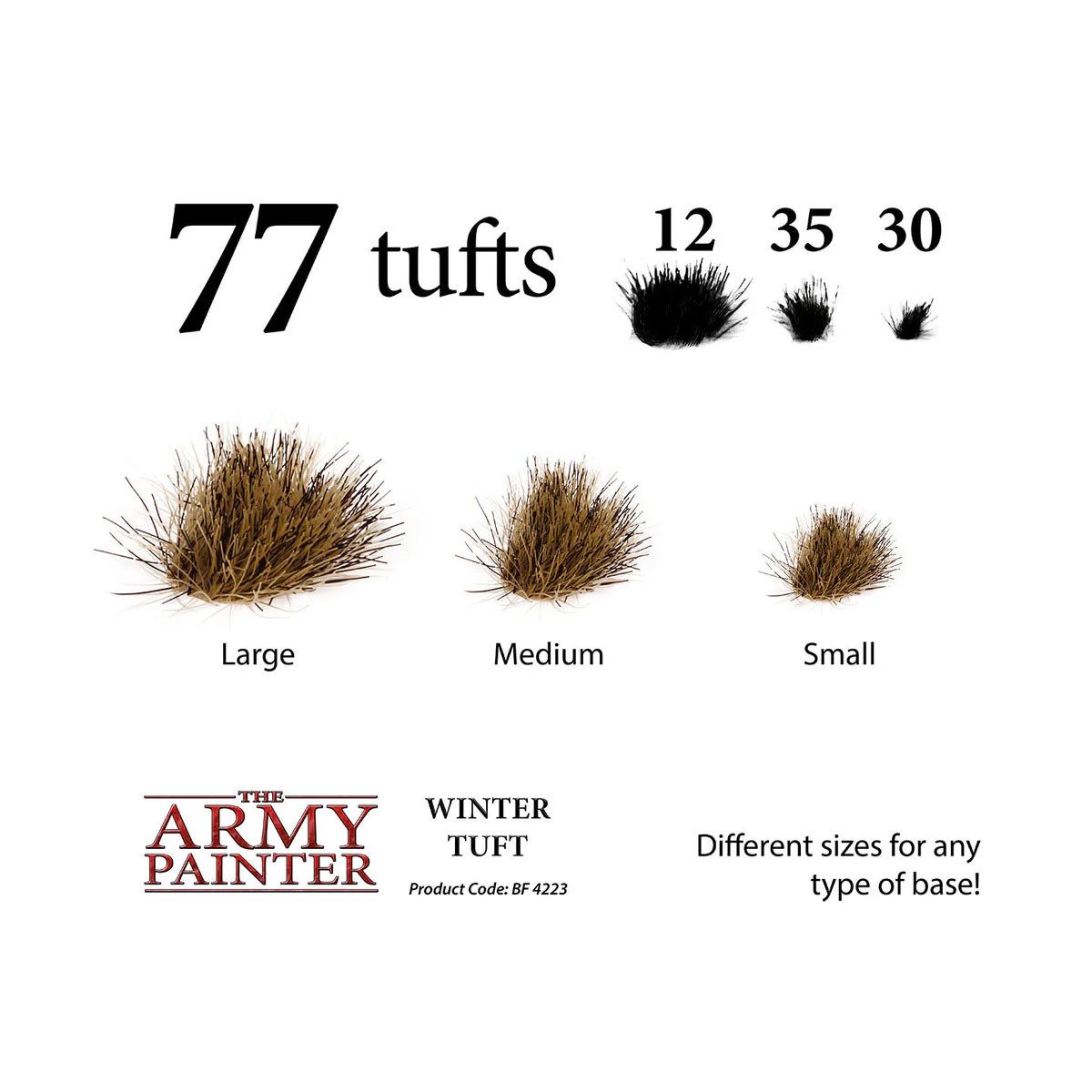 Army Painter Malpinsel Basegestaltung - Winter Tuft