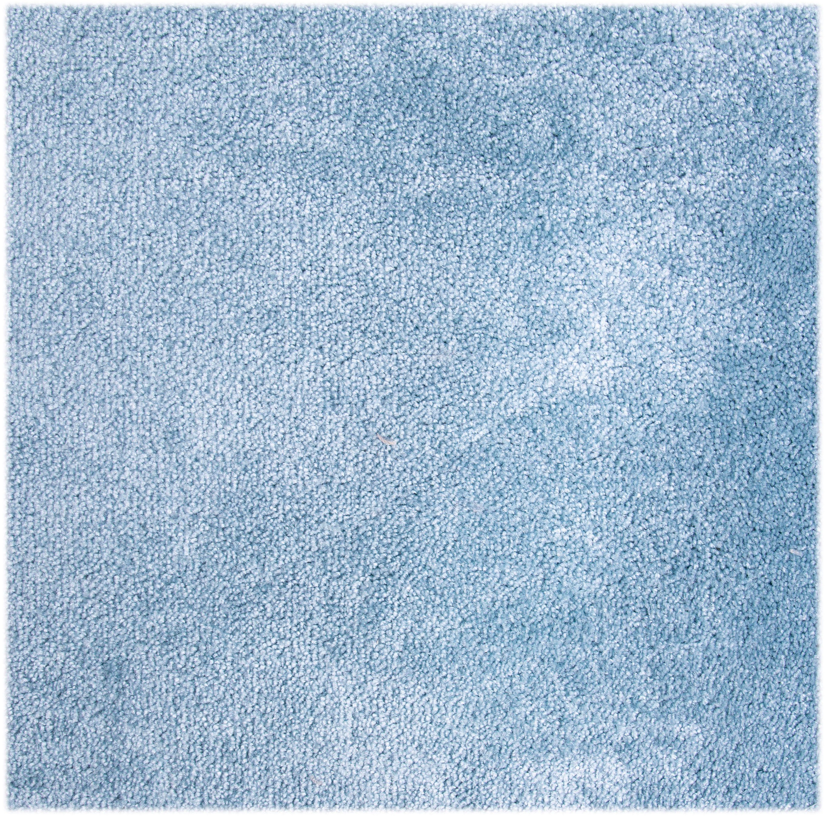 Teppichboden Velours Levin, Andiamo, rechteckig, Höhe: 10 mm, Uni Farben, Breite 400cm oder 500 cm, weiche Qualität, strapazierfähig blau